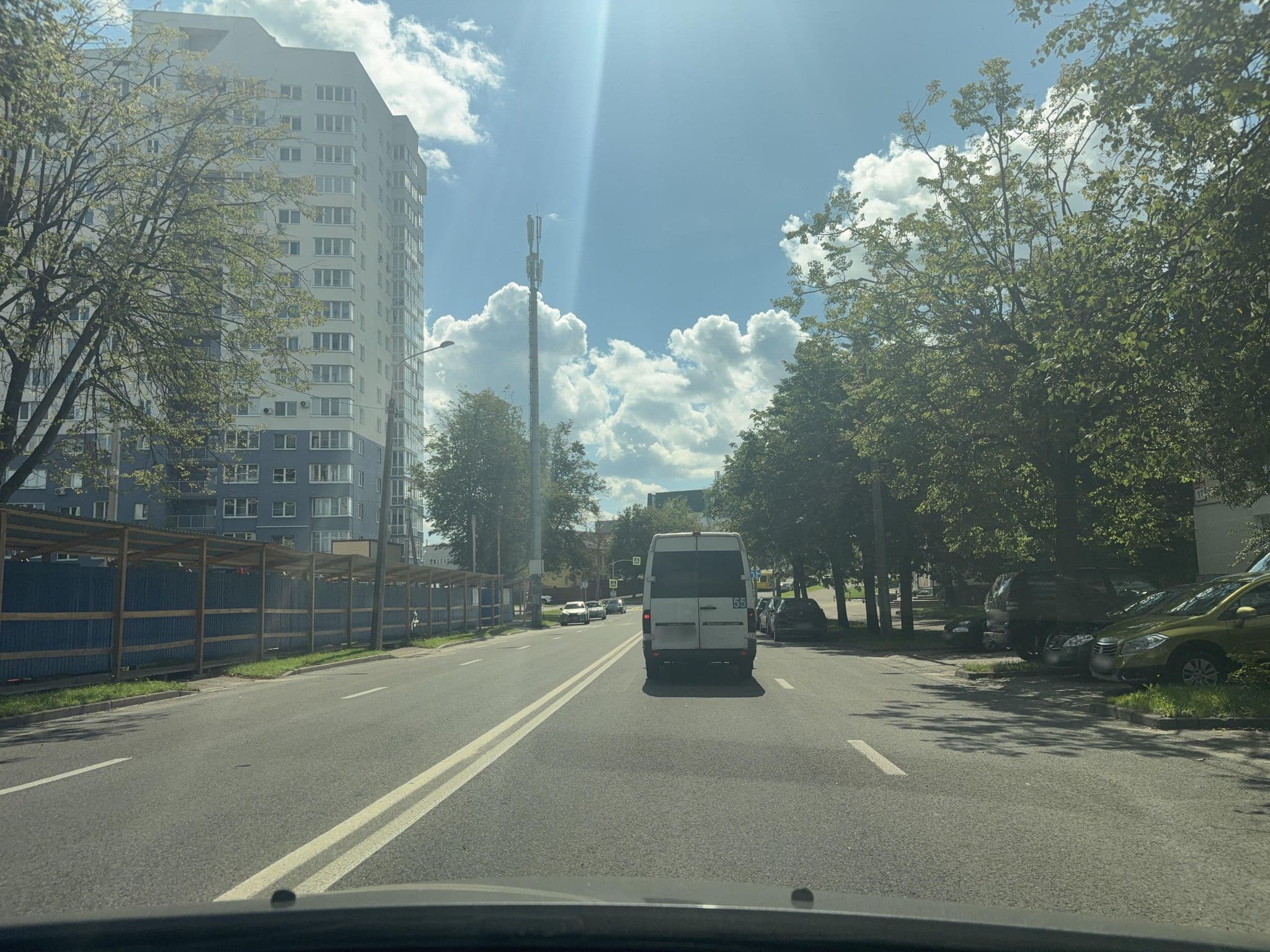 Street view near Акация, Sonechny — © birchcam (CC BY-SA · Mapillary)