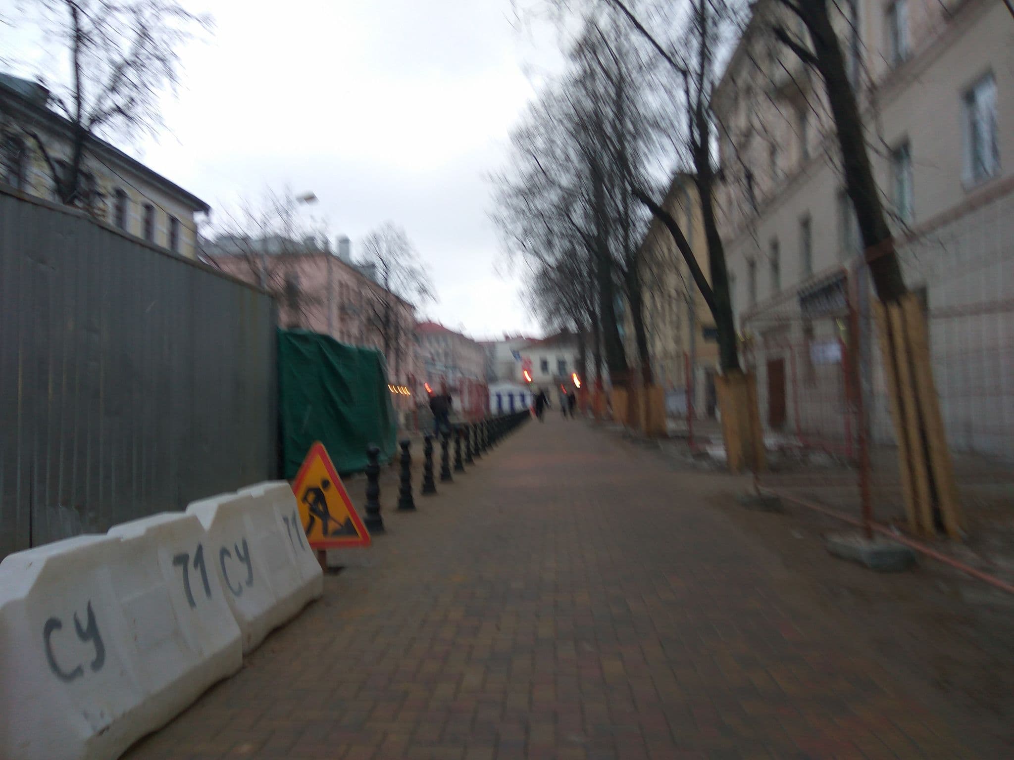 Street view near Komsomolskaya New, Minsk — © trolleway (CC BY-SA · Mapillary)