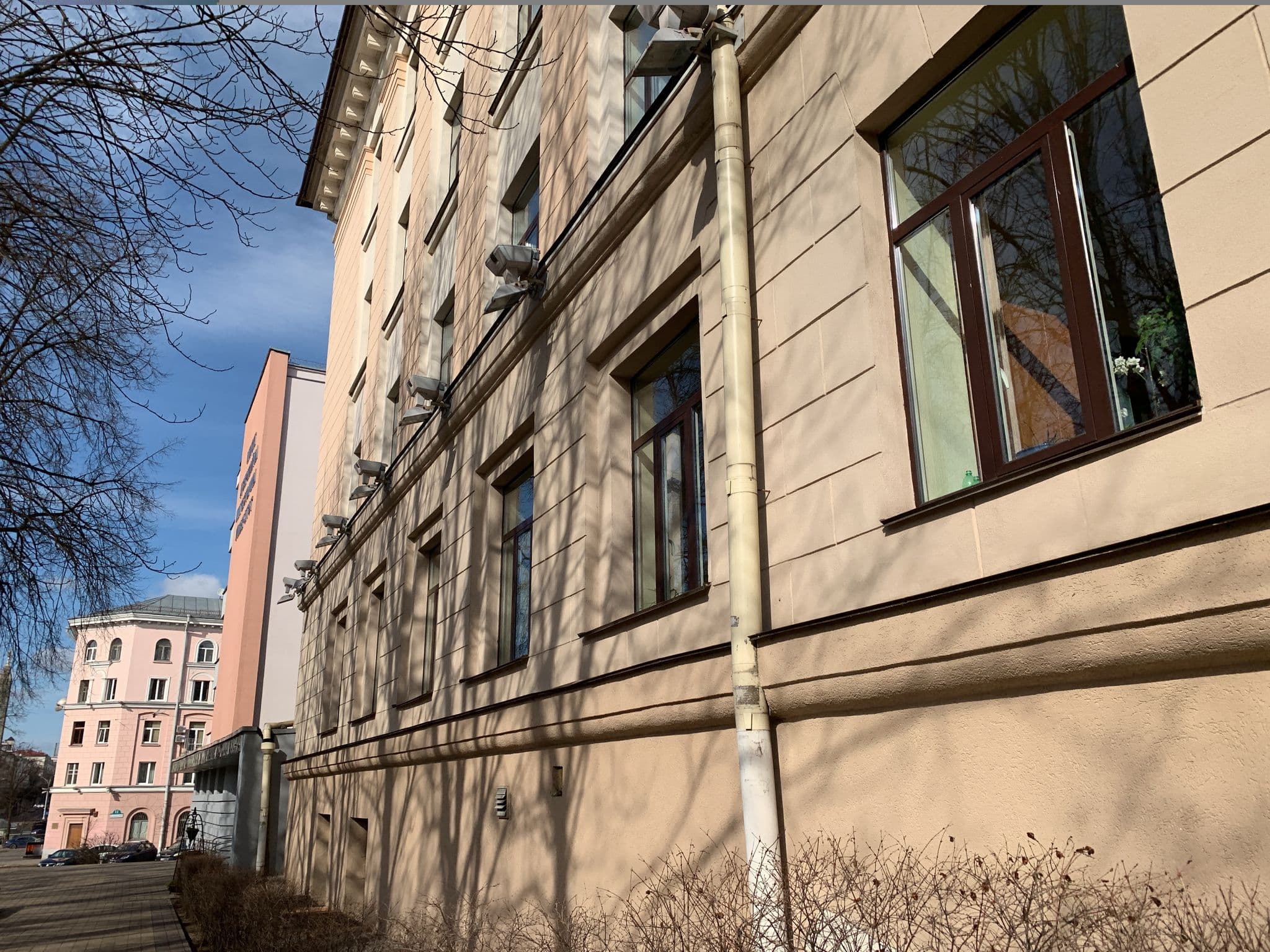 Street view near Багдановича, Minsk — © egorka (CC BY-SA · Mapillary)