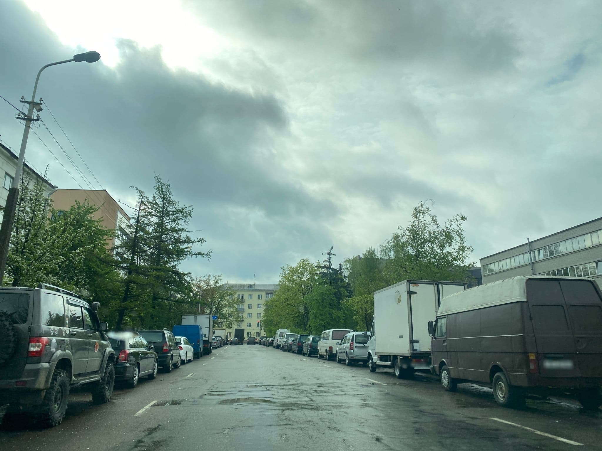 Street view near Гольф-шмольф, Minsk — © birchcam (CC BY-SA · Mapillary)