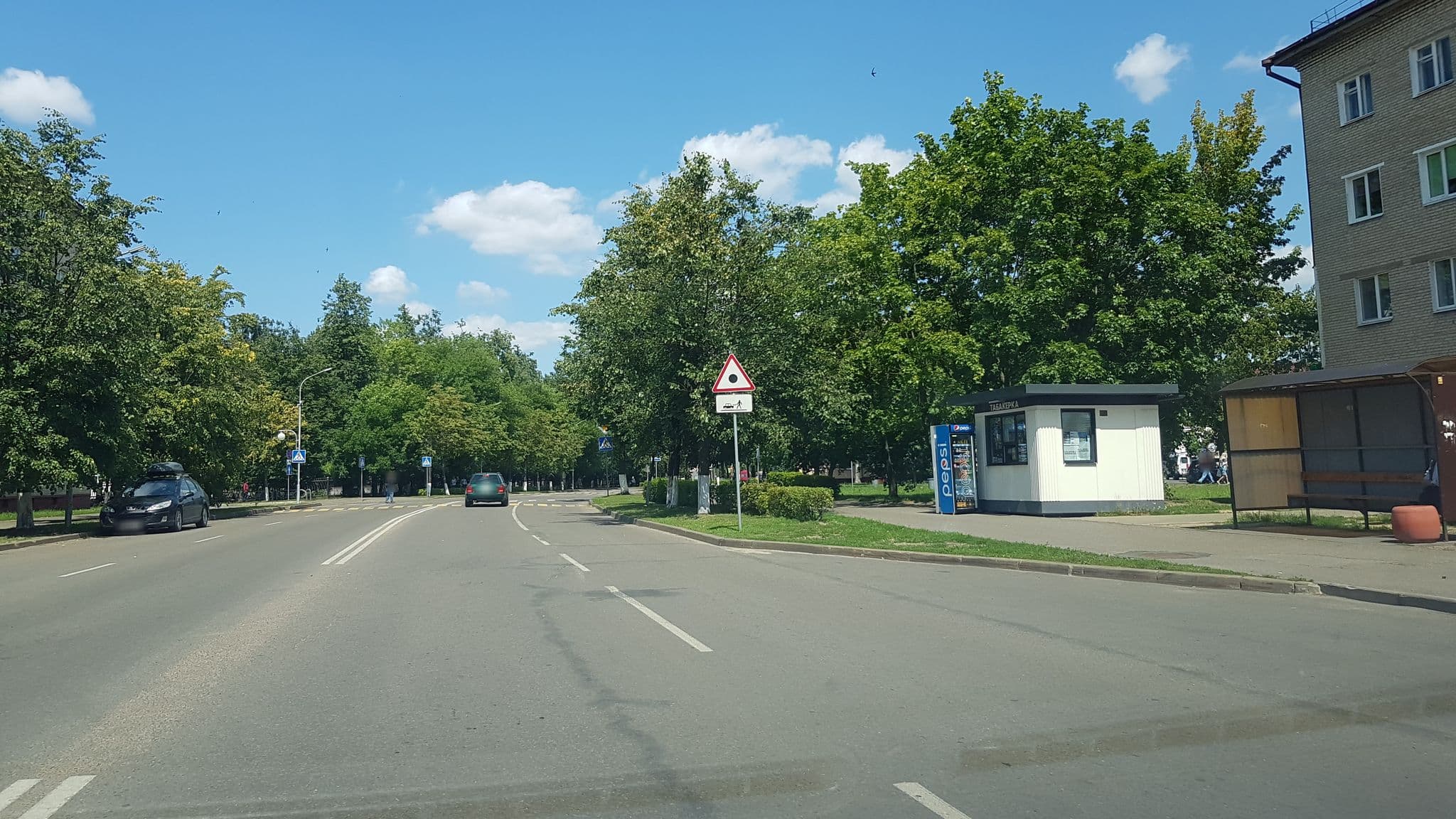 Street view near Paul & Marie Apartments, Bobruysk — © latentor (CC BY-SA · Mapillary)