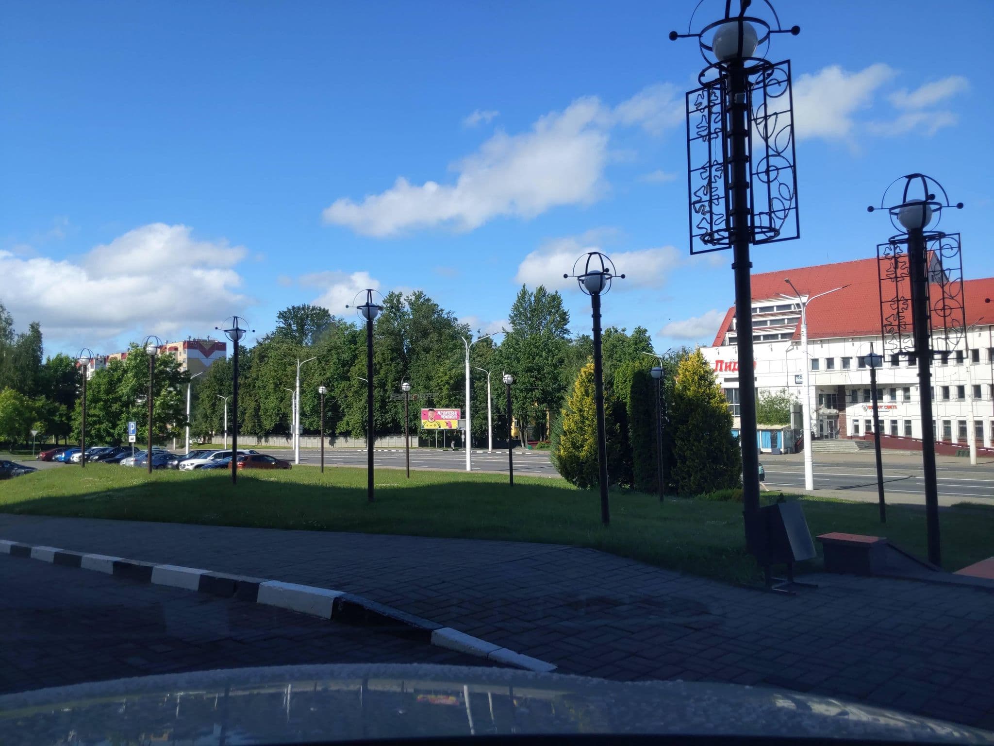 Street view near Гостиница «Лучеса», Vitebsk — © kirikset (CC BY-SA · Mapillary)