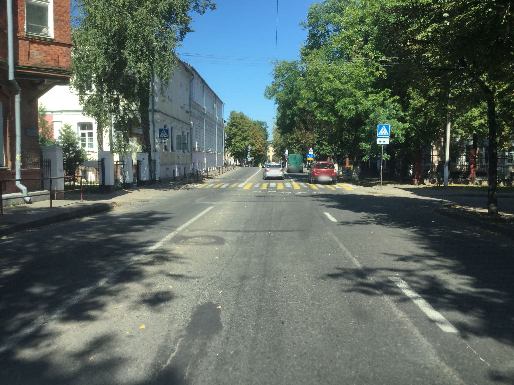 Street view near Центр Губернский, Vitebsk — © leshii (CC BY-SA · Mapillary)