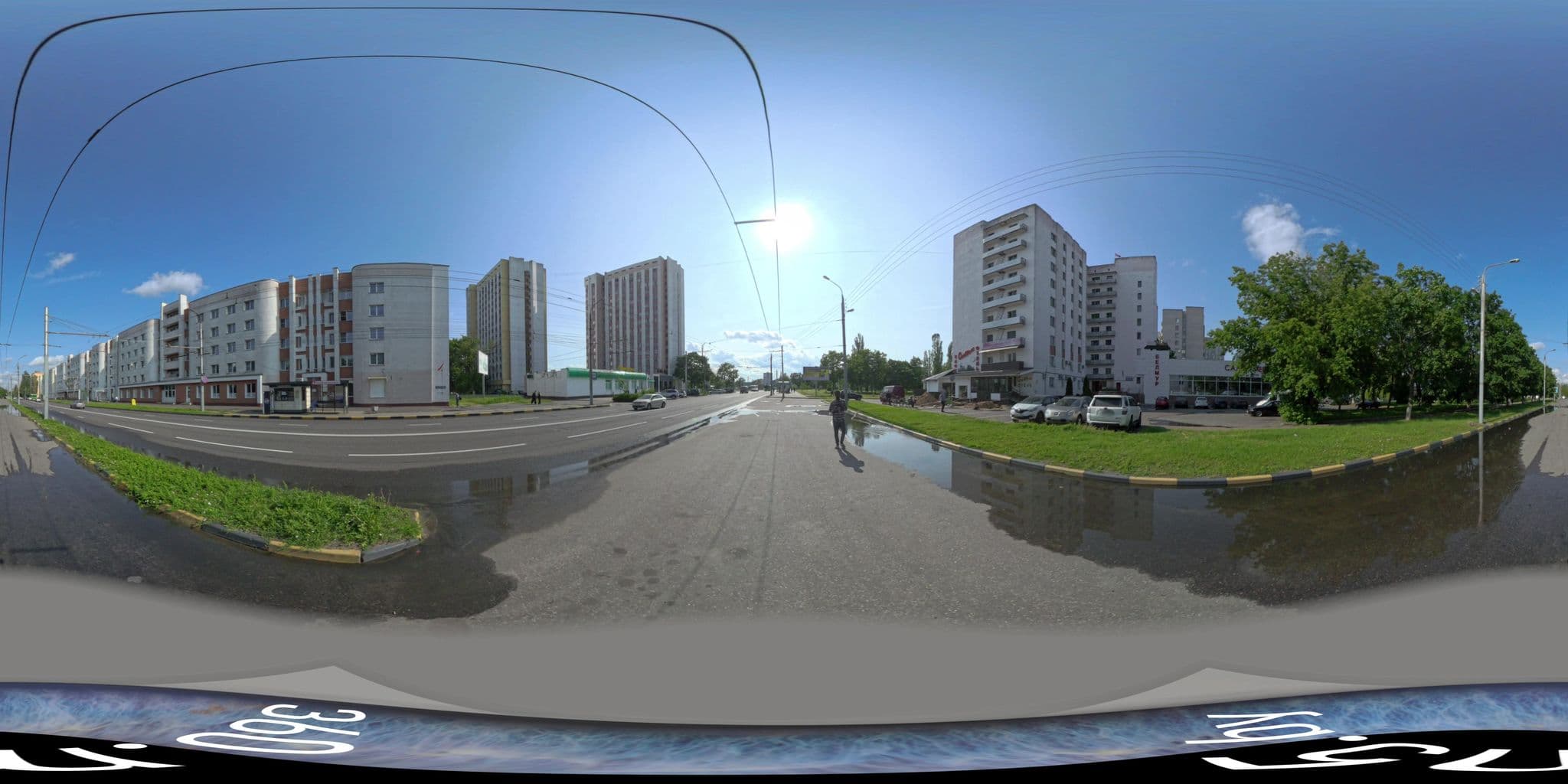 Street view near Сити отель, Homyel' — © 360-m5-by (CC BY-SA · Mapillary)