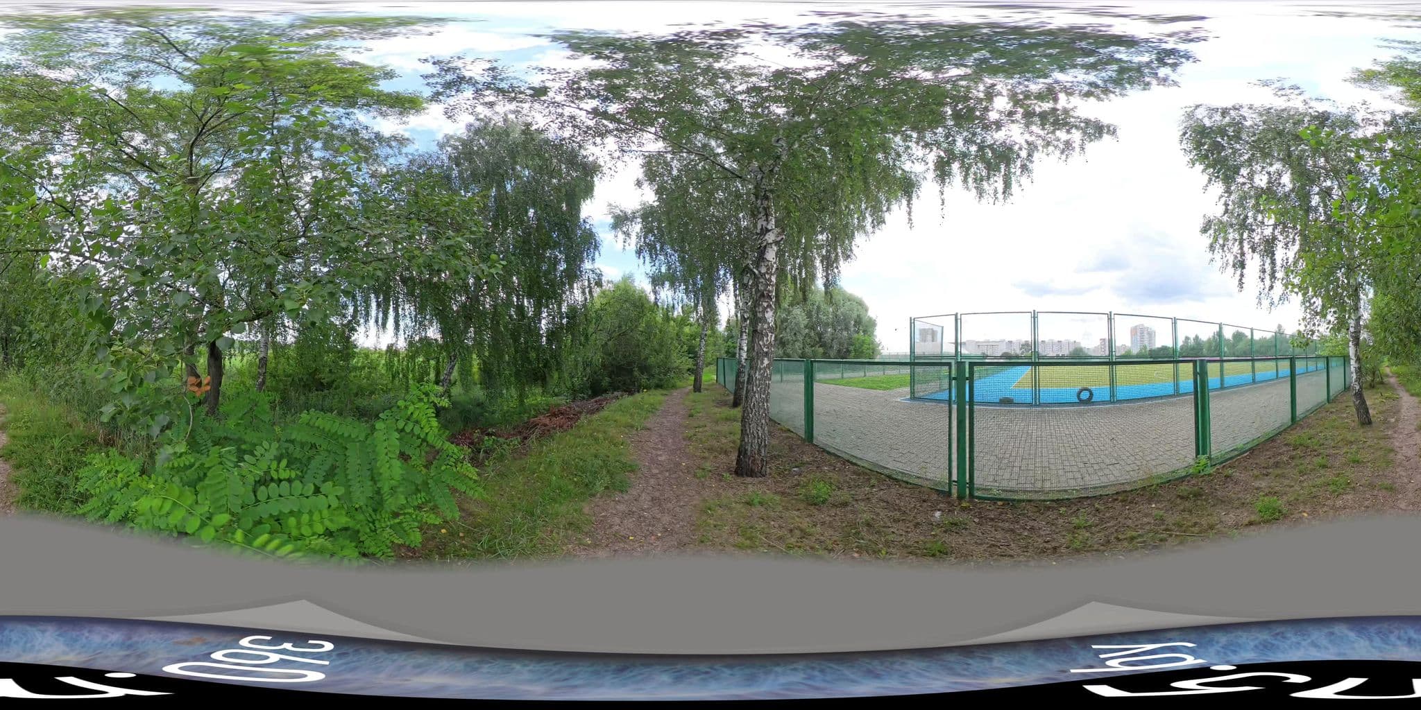 Street view near Гостиница "ХК "Гомель", Homyel' — © 360-m5-by (CC BY-SA · Mapillary)