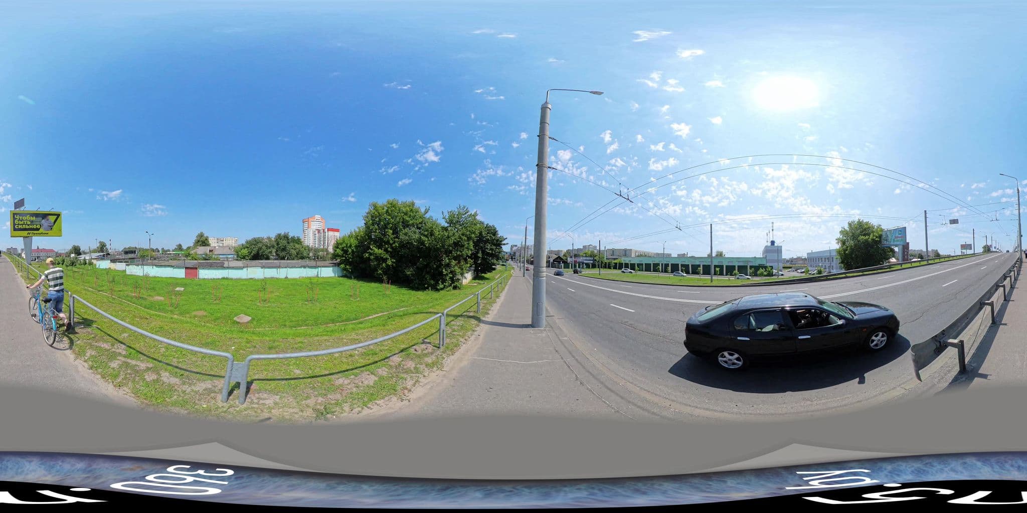 Street view near Red House, Homyel' — © 360-m5-by (CC BY-SA · Mapillary)