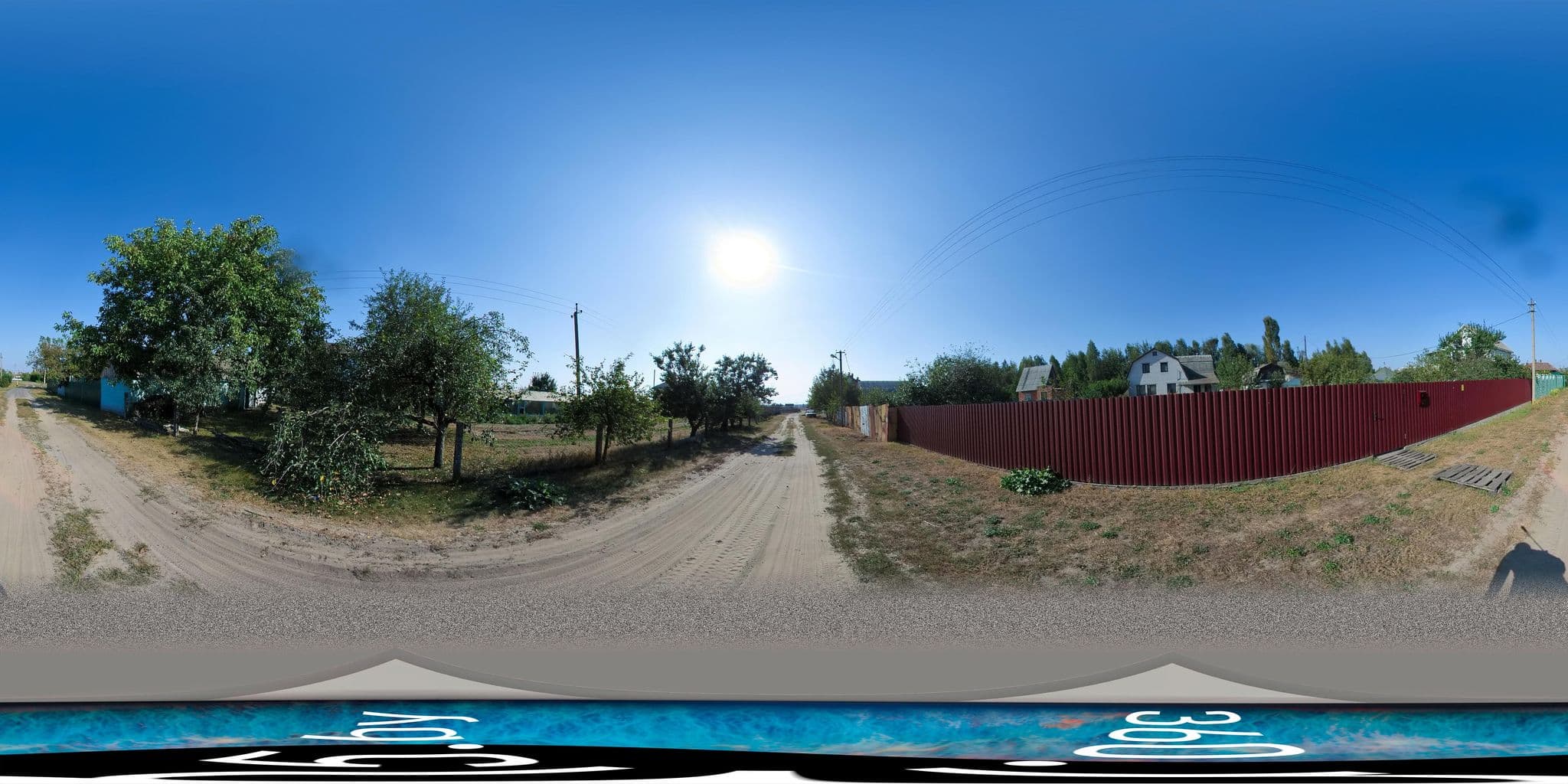 Street view near San-Osovcisco Beach Club, Homyel' — © 360-m5-by (CC BY-SA · Mapillary)
