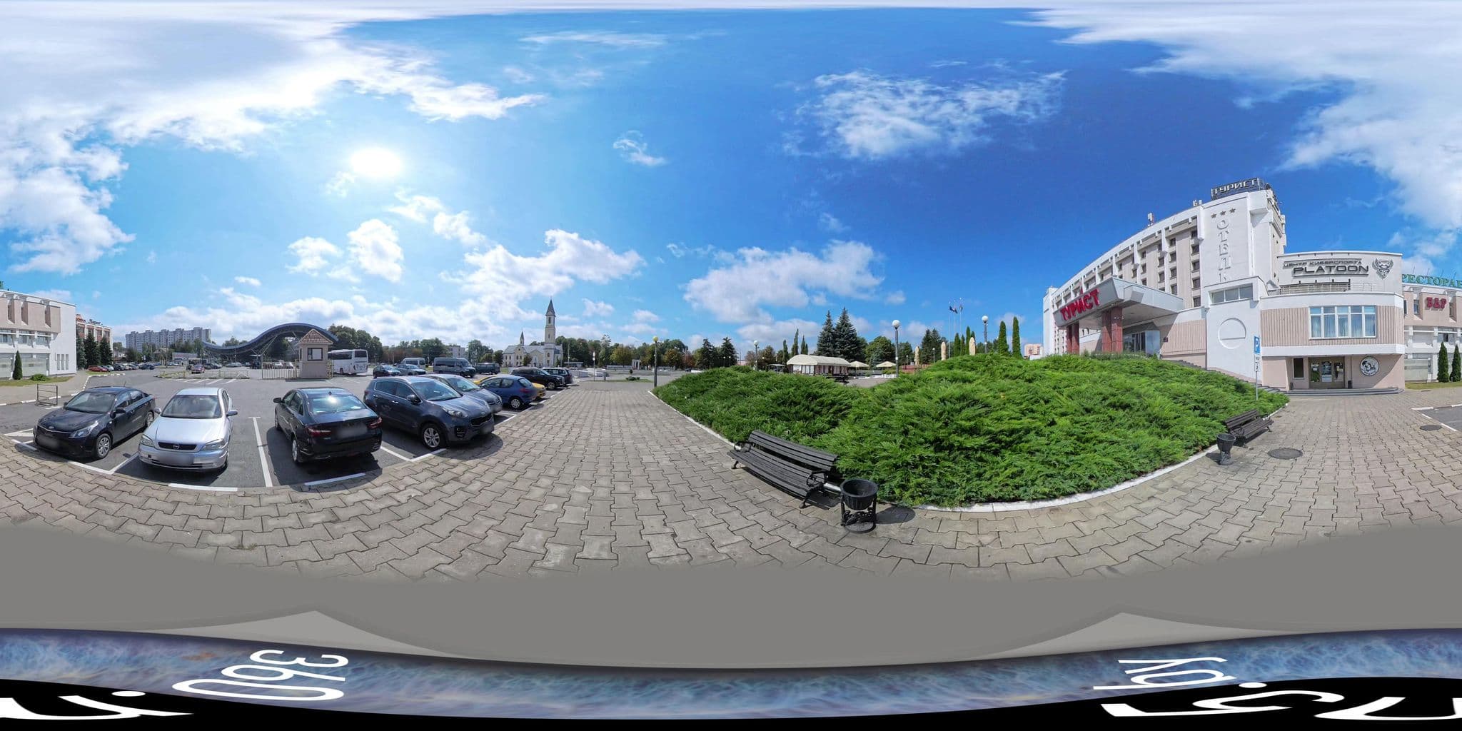 Street view near Турист, Homyel' — © 360-m5-by (CC BY-SA · Mapillary)
