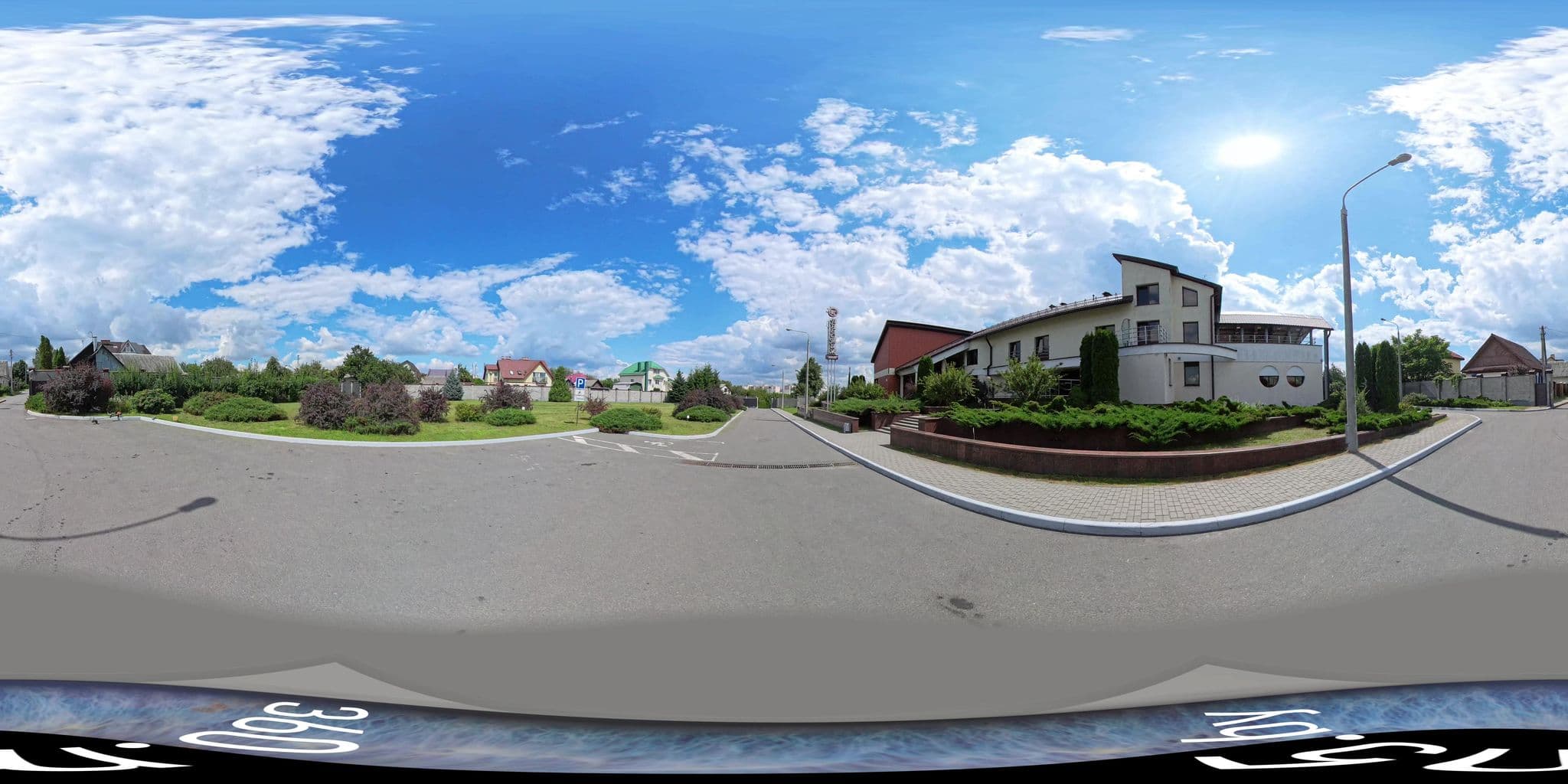 Street view near Гостиничный комплекс «Престиж», Homyel' — © 360-m5-by (CC BY-SA · Mapillary)