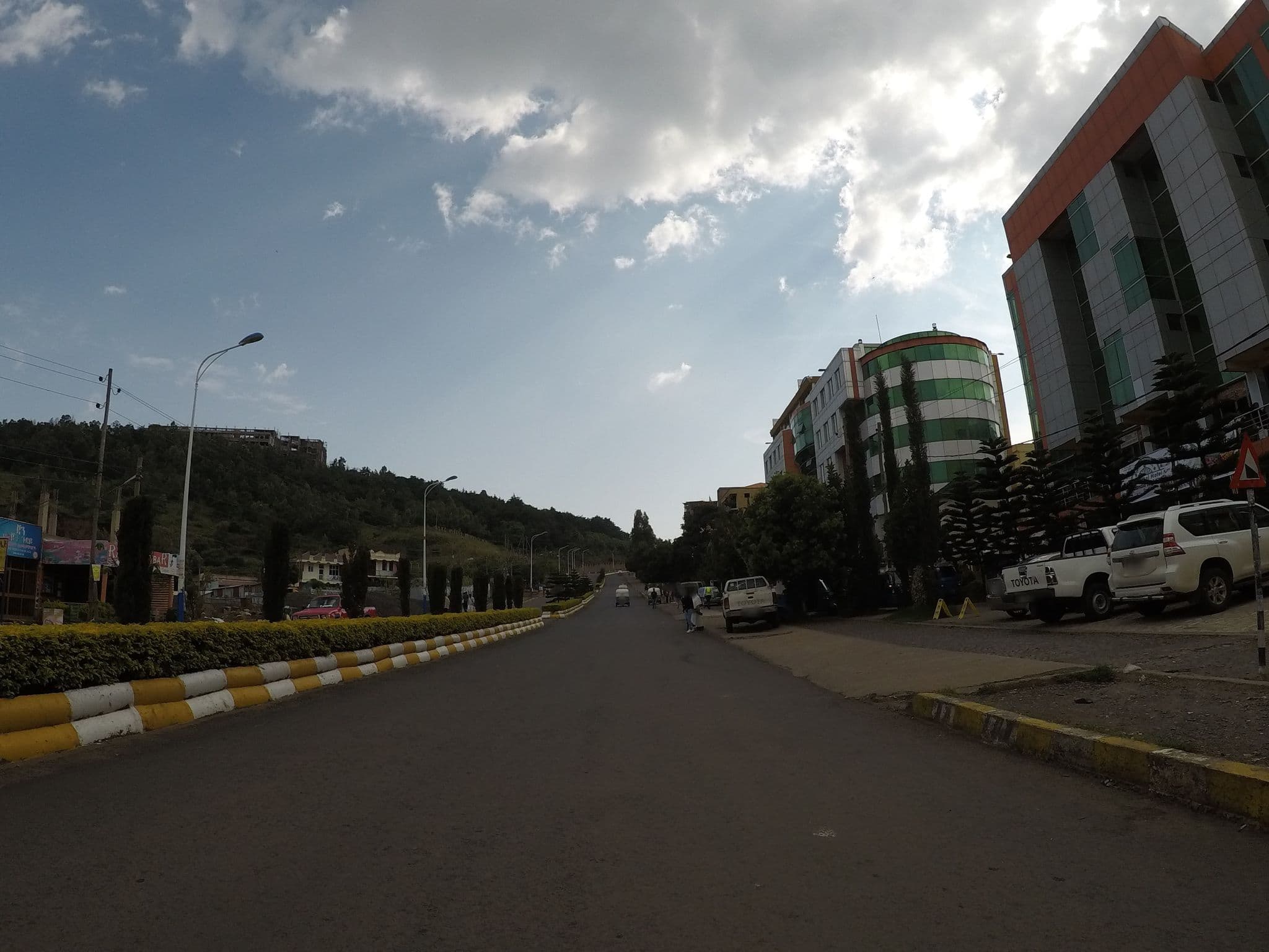 Street view near Gondar Plaza Hotel, Gonder — © eneerhut (CC BY-SA · Mapillary)