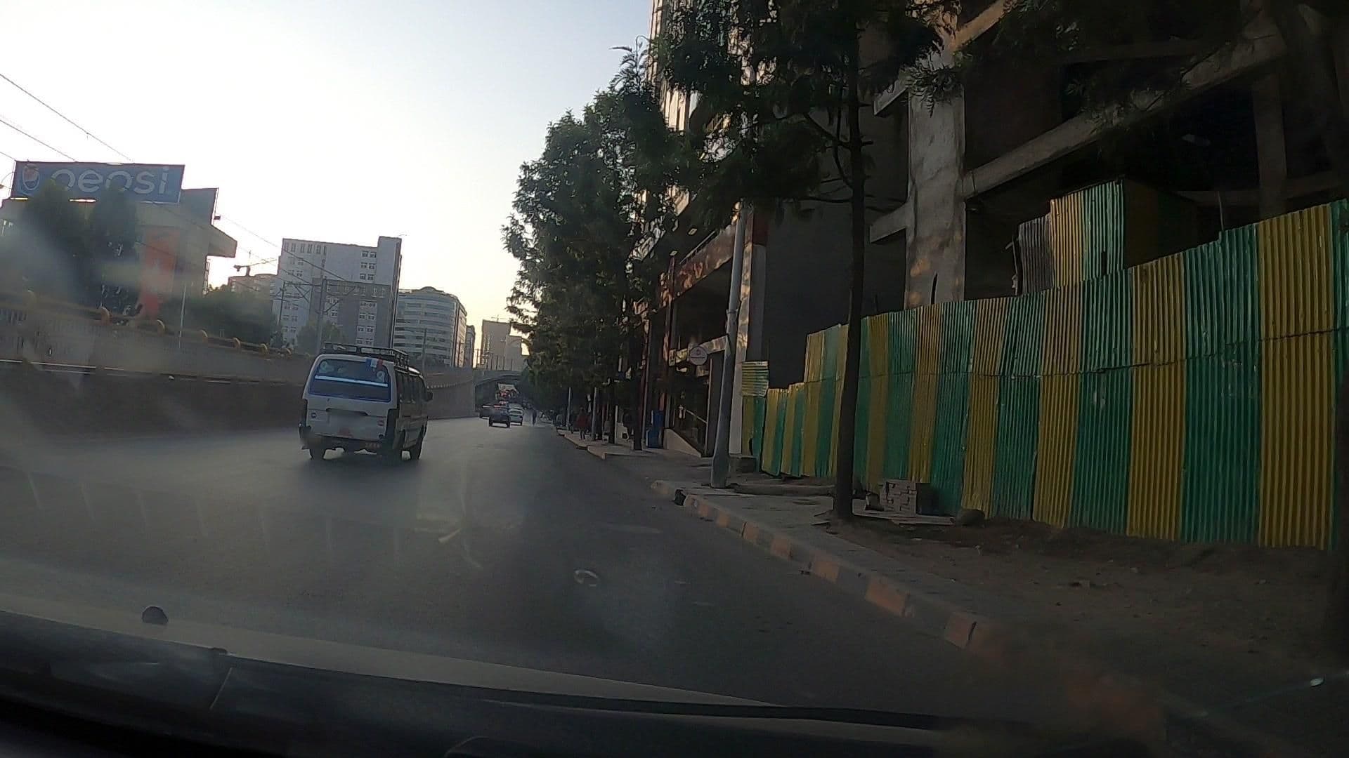 Street view near Absolute Ethiopia Tours, Addis Ababa — © Regatu (CC BY-SA · Mapillary)