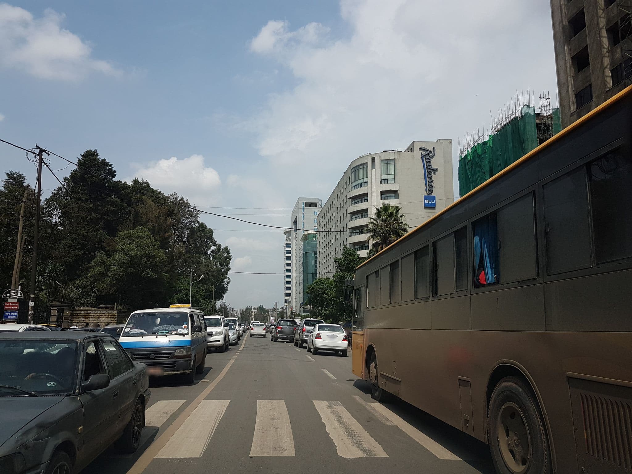 Street view near Pullman Addis Ababa, Addis Ababa — © surafel (CC BY-SA · Mapillary)