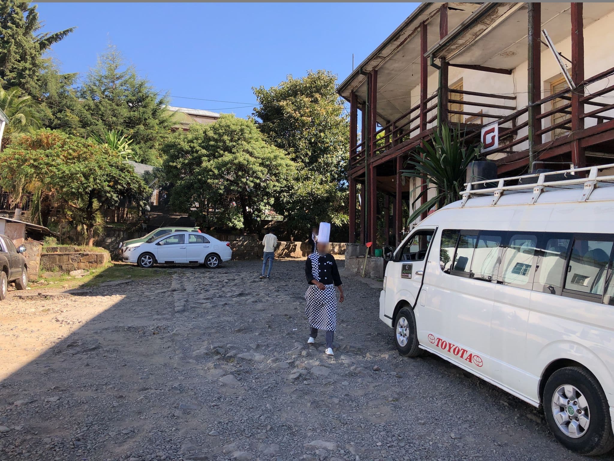 Street view near Itegue Taitu Hotel, Addis Ababa — © mtnbiker (CC BY-SA · Mapillary)