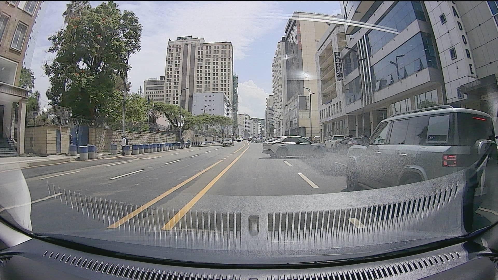 Street view near Desalegn Hotel, Addis Ababa — © amtxi (CC BY-SA · Mapillary)