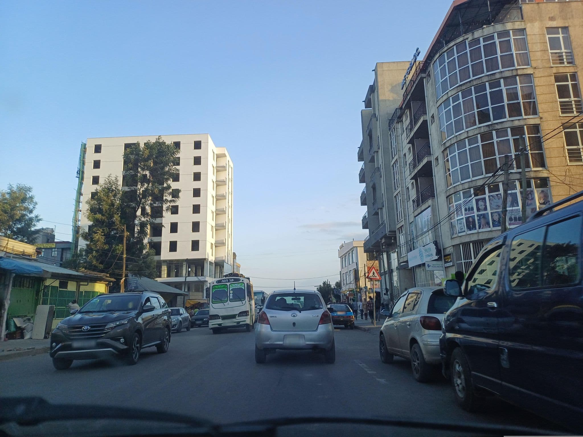 Street view near Jafys Hotel, Addis Ababa — © Agraw (CC BY-SA · Mapillary)