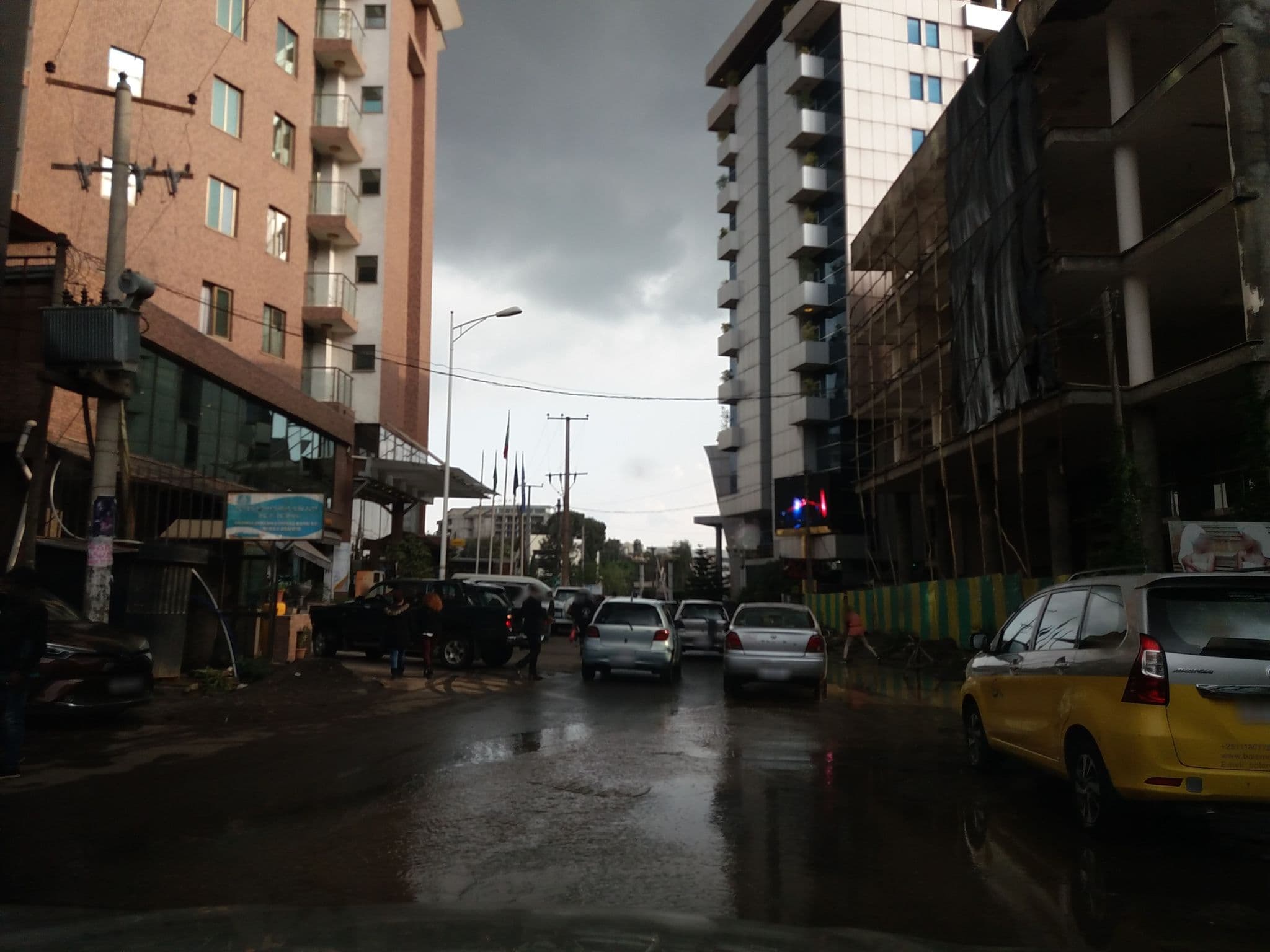 Street view near Saro Maria Hotel, Addis Ababa — © addismap_alazar (CC BY-SA · Mapillary)
