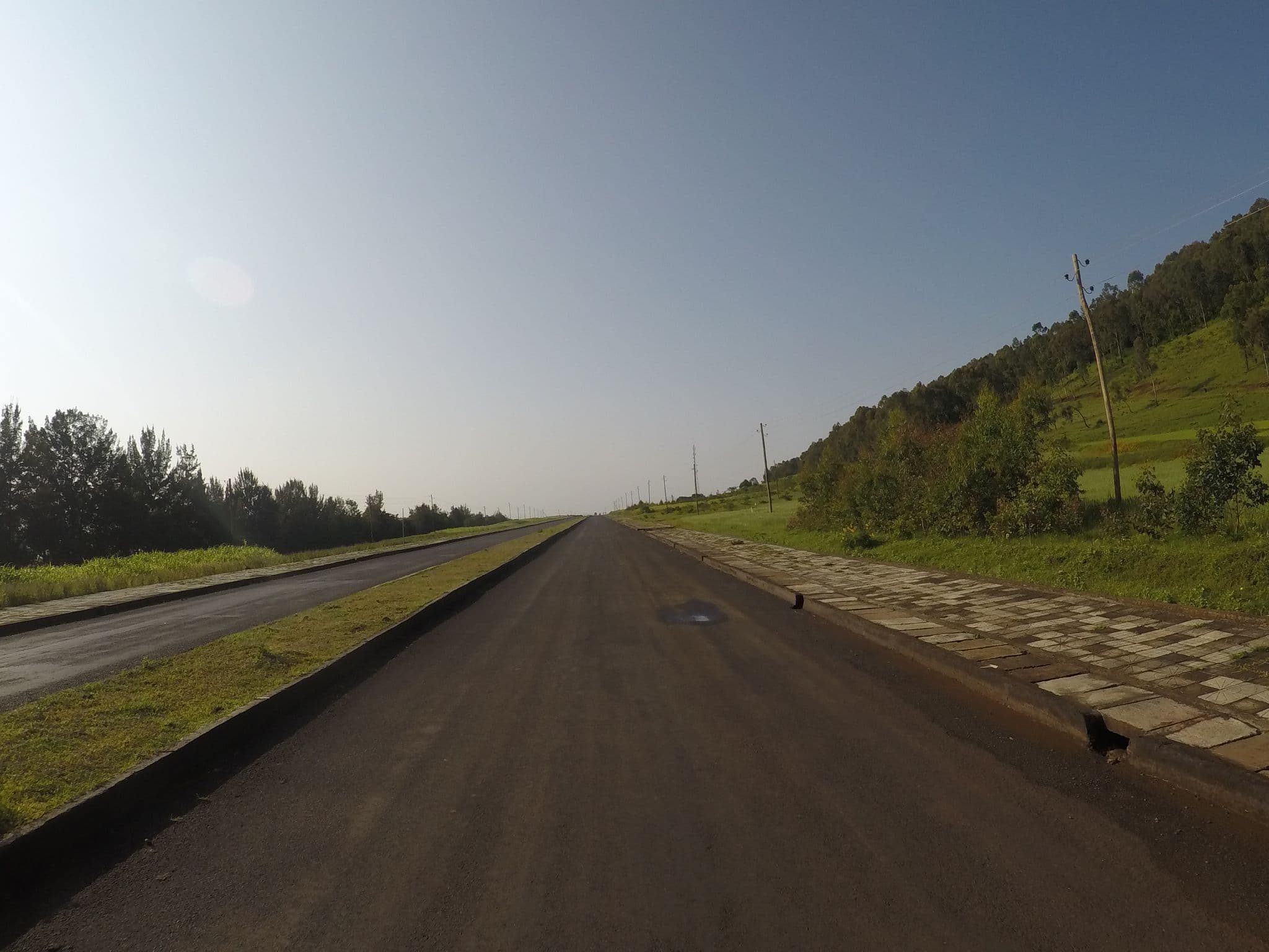 Street view near Mayleko Lodge, Gonder — © chrisbeddow (CC BY-SA · Mapillary)