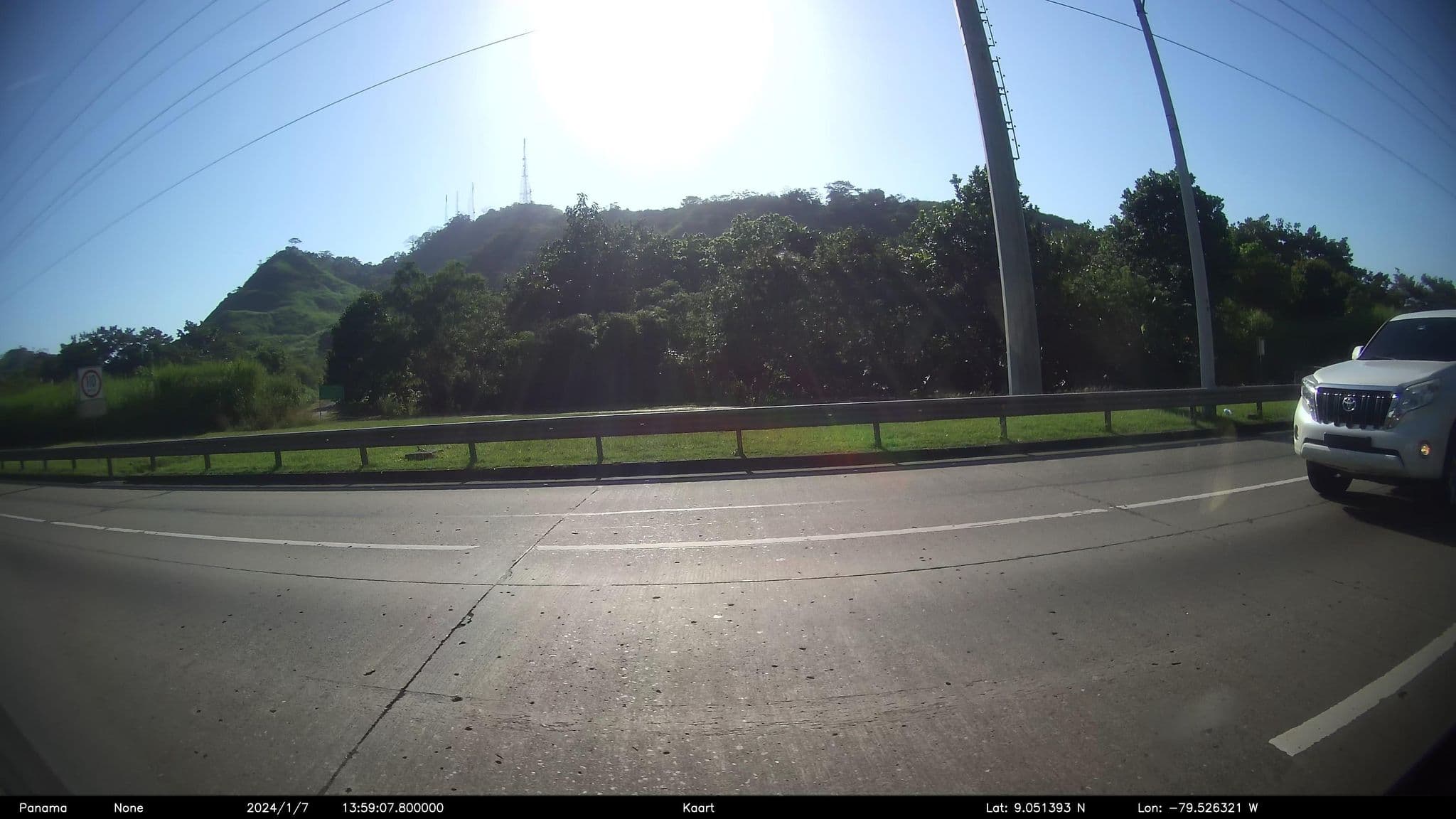 Street view near Hotel Coronado, Las Cumbres — © kaart_2 (CC BY-SA · Mapillary)