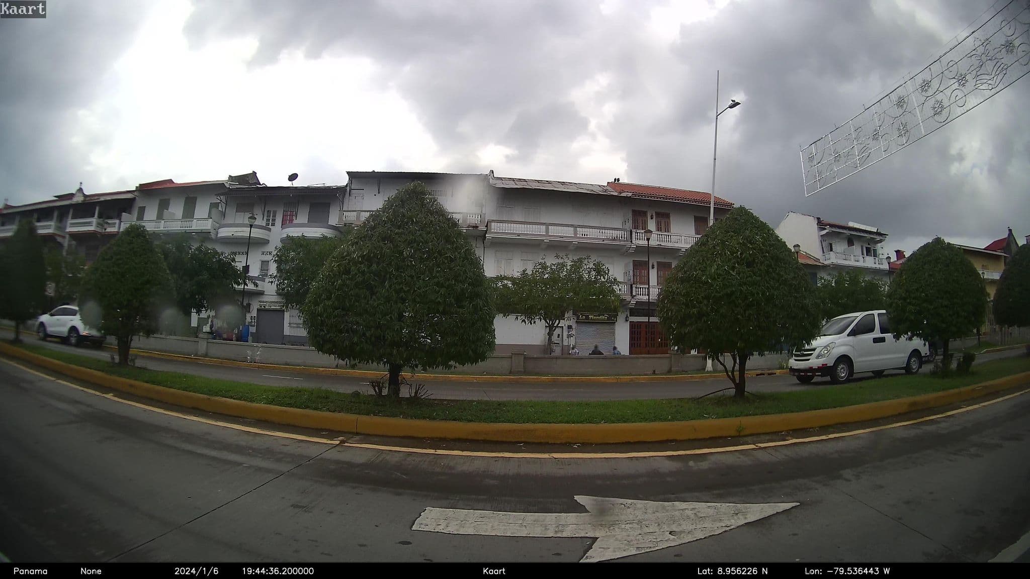Street view near Hotel Casa Panama, San Felipe — © kaart_2 (CC BY-SA · Mapillary)