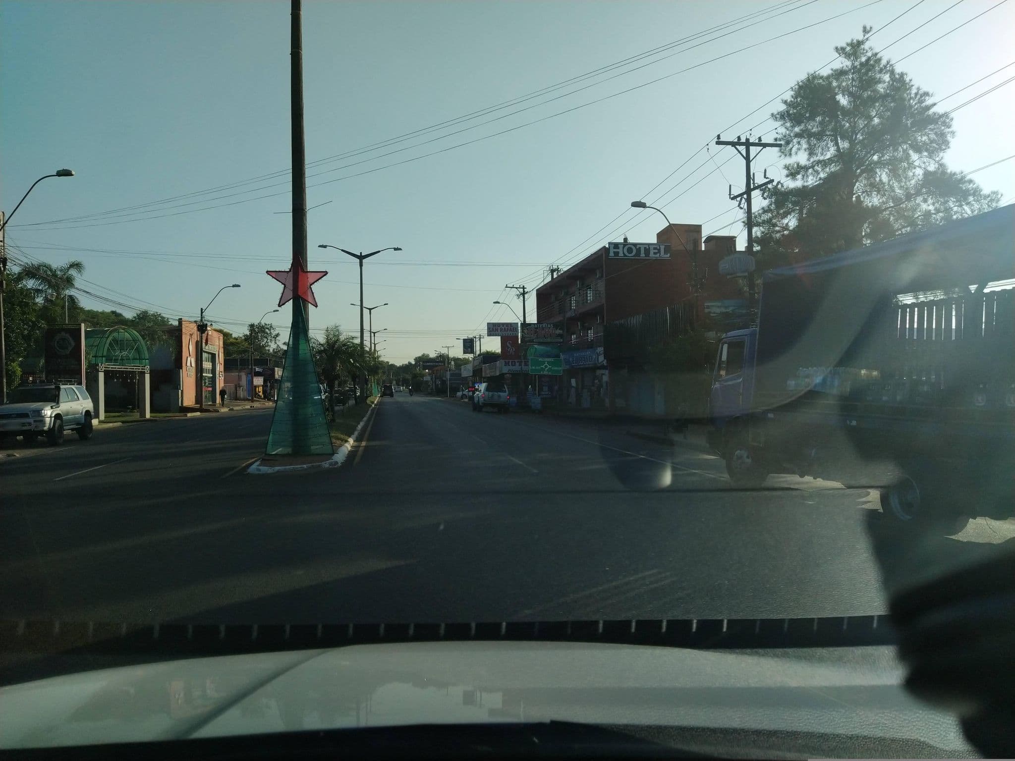 Street view near San Andres Palace, Coronel Oviedo — © jjorrge (CC BY-SA · Mapillary)