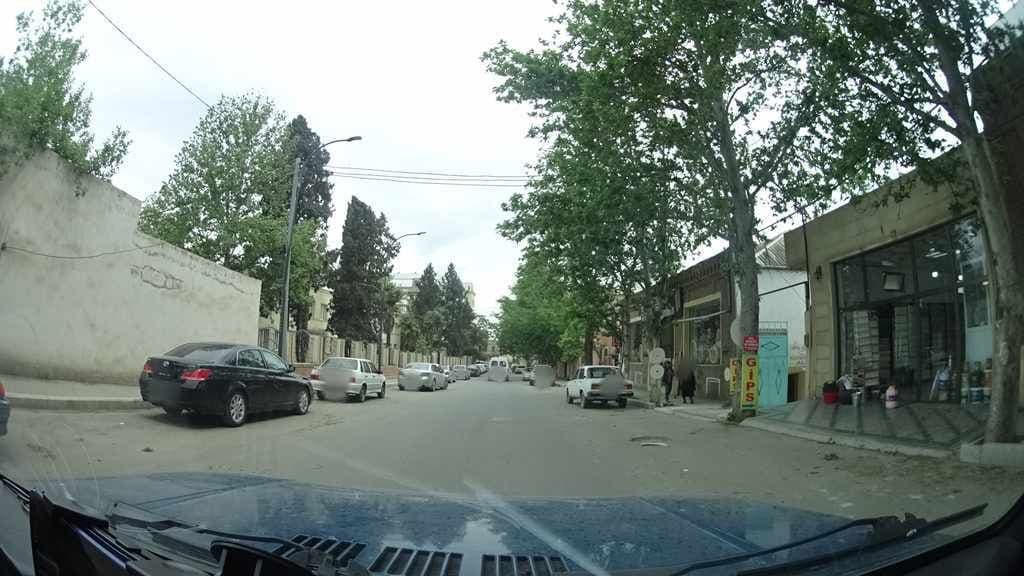 Street view near Ganja Hotel (Gəncə Oteli), Ganja — © adoculos (CC BY-SA · Mapillary)