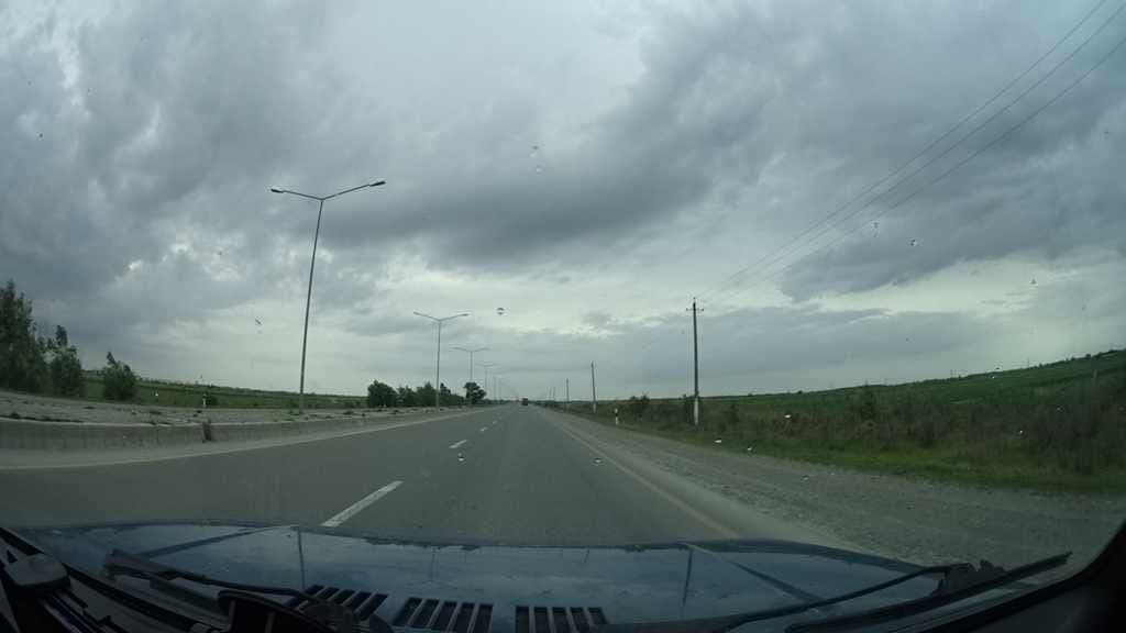 Street view near Kainat Hotel, Yevlakh — © adoculos (CC BY-SA · Mapillary)
