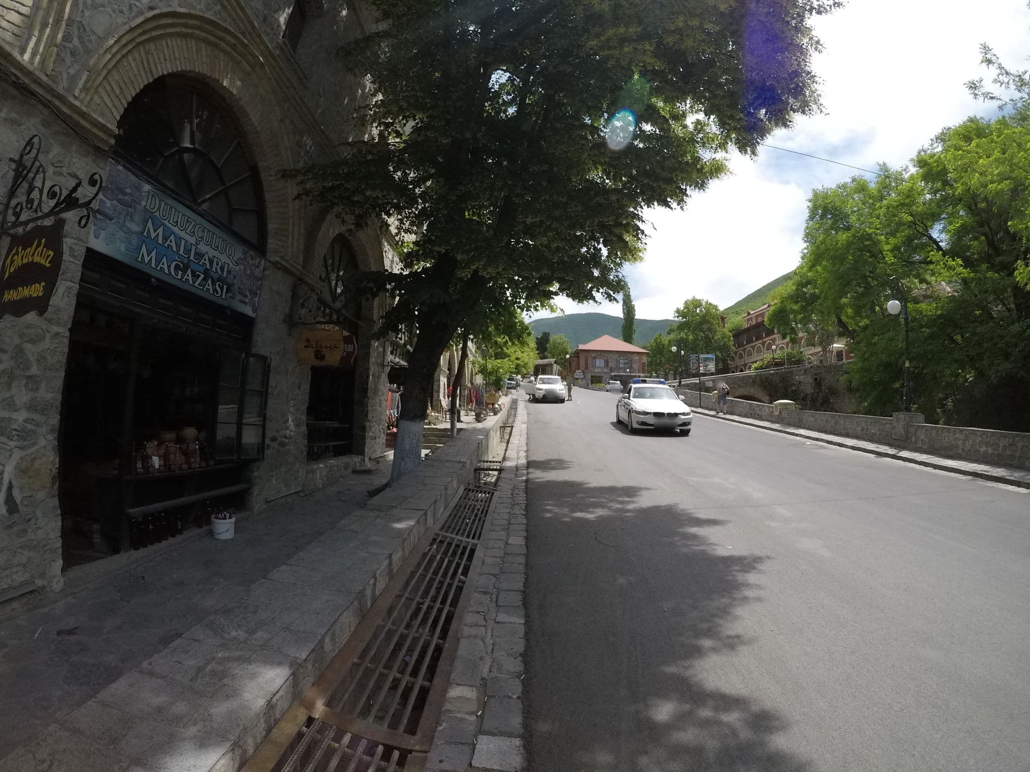 Street view near Karvansaray | Caravanserai, Sheki — © westbam (CC BY-SA · Mapillary)
