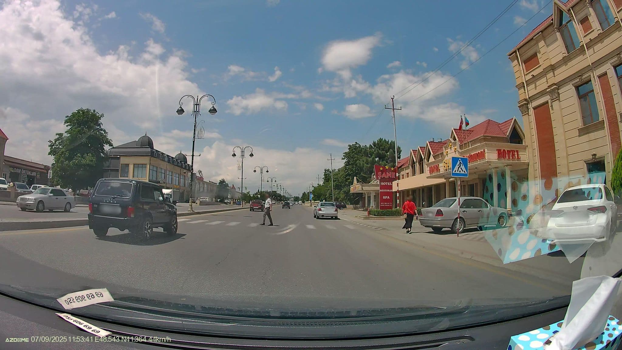Street view near Shane Hotel, Quba — © Rasim85 (CC BY-SA · Mapillary)