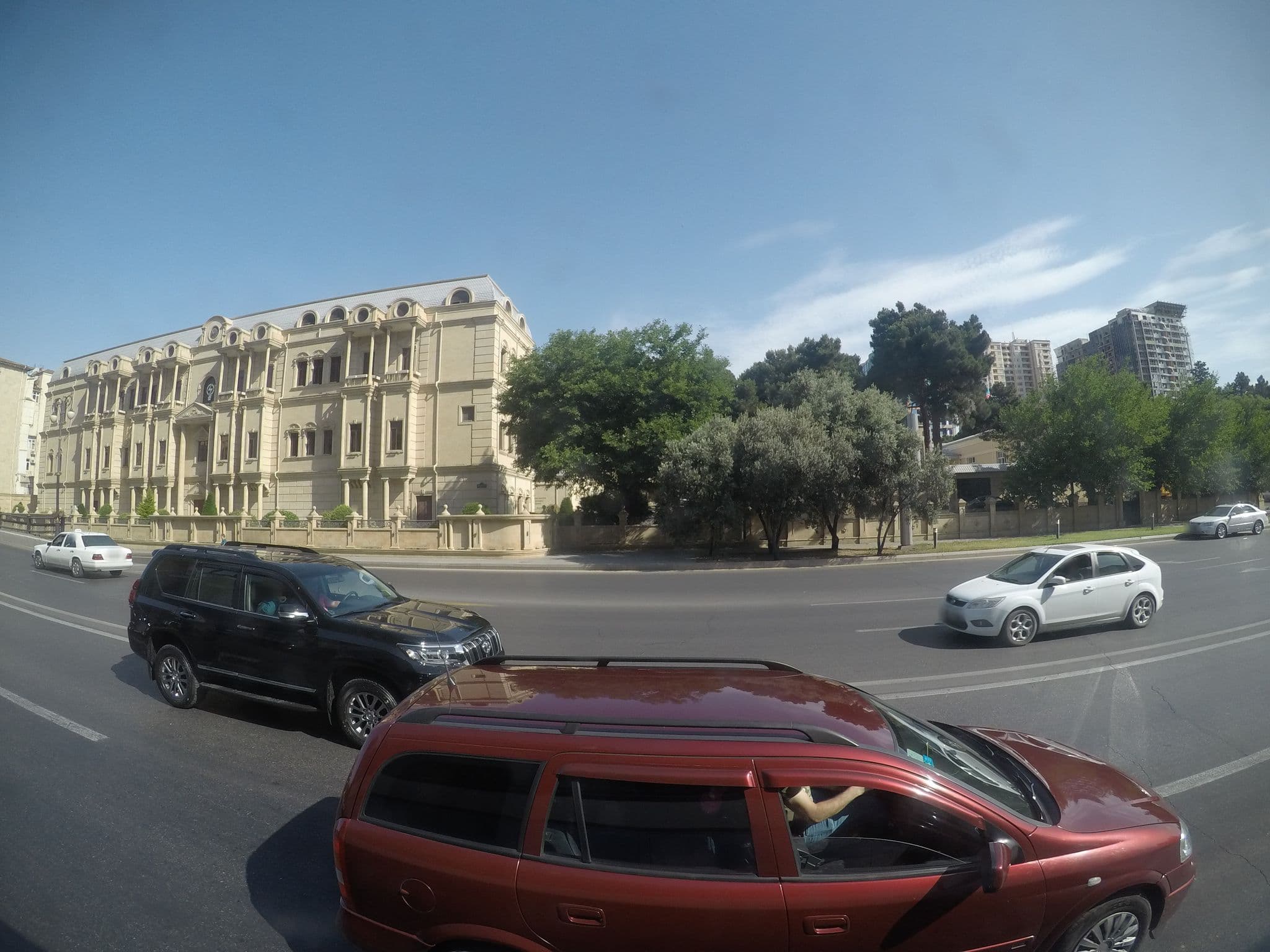 Street view near Auroom Hotel, Baku — © westbam (CC BY-SA · Mapillary)