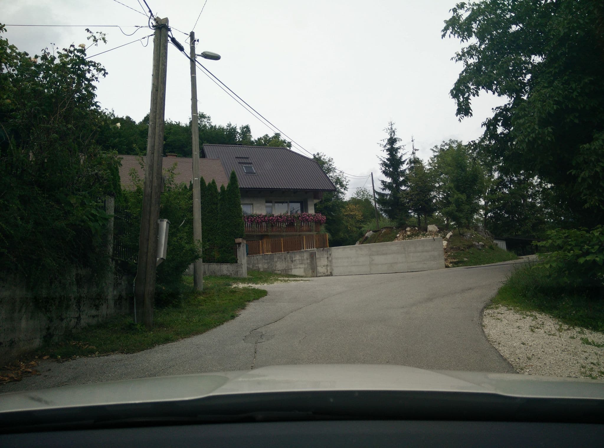 Street view near Apartmaji Jana, Bovec — © grin (CC BY-SA · Mapillary)