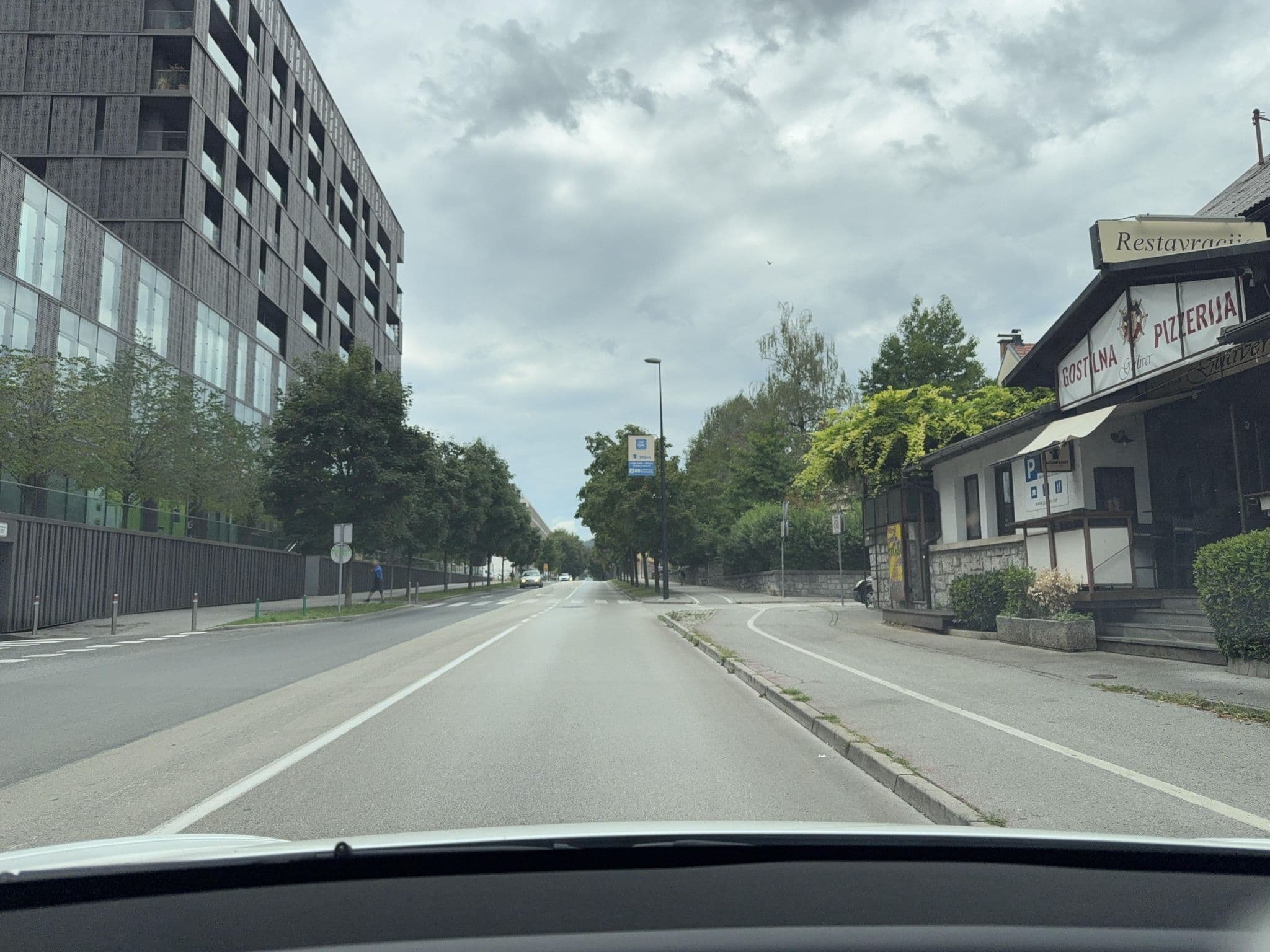 Street view near TiliaStay, Ljubljana — © ottor (CC BY-SA · Mapillary)