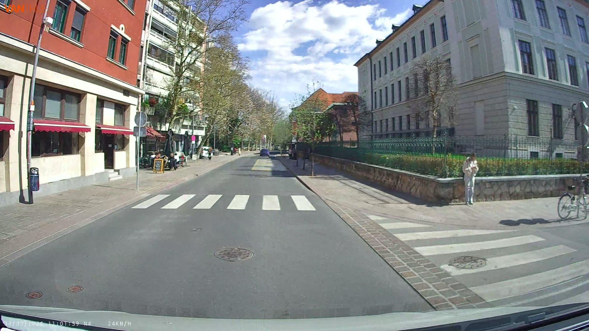 Street view near Hostel & SPA 24, Ljubljana — © lucia_ (CC BY-SA · Mapillary)