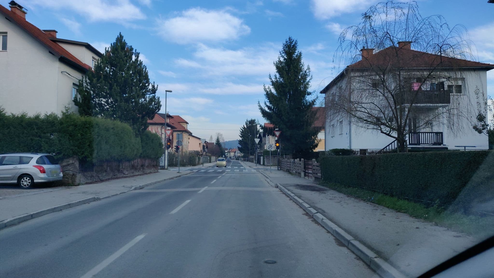 Street view near SimbolHostel, Ljubljana — © stefanb (CC BY-SA · Mapillary)