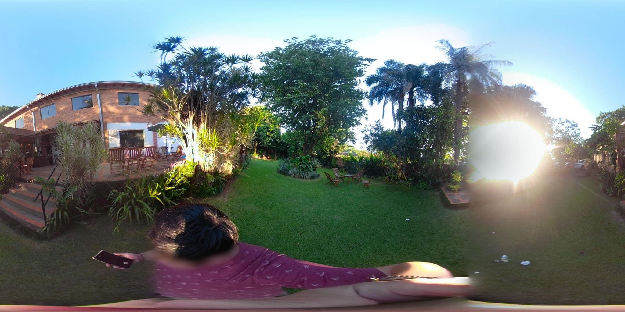 Street view near Las Orquideas Parque Hotel, Ciudad del Este — © silarfer (CC BY-SA · Mapillary)