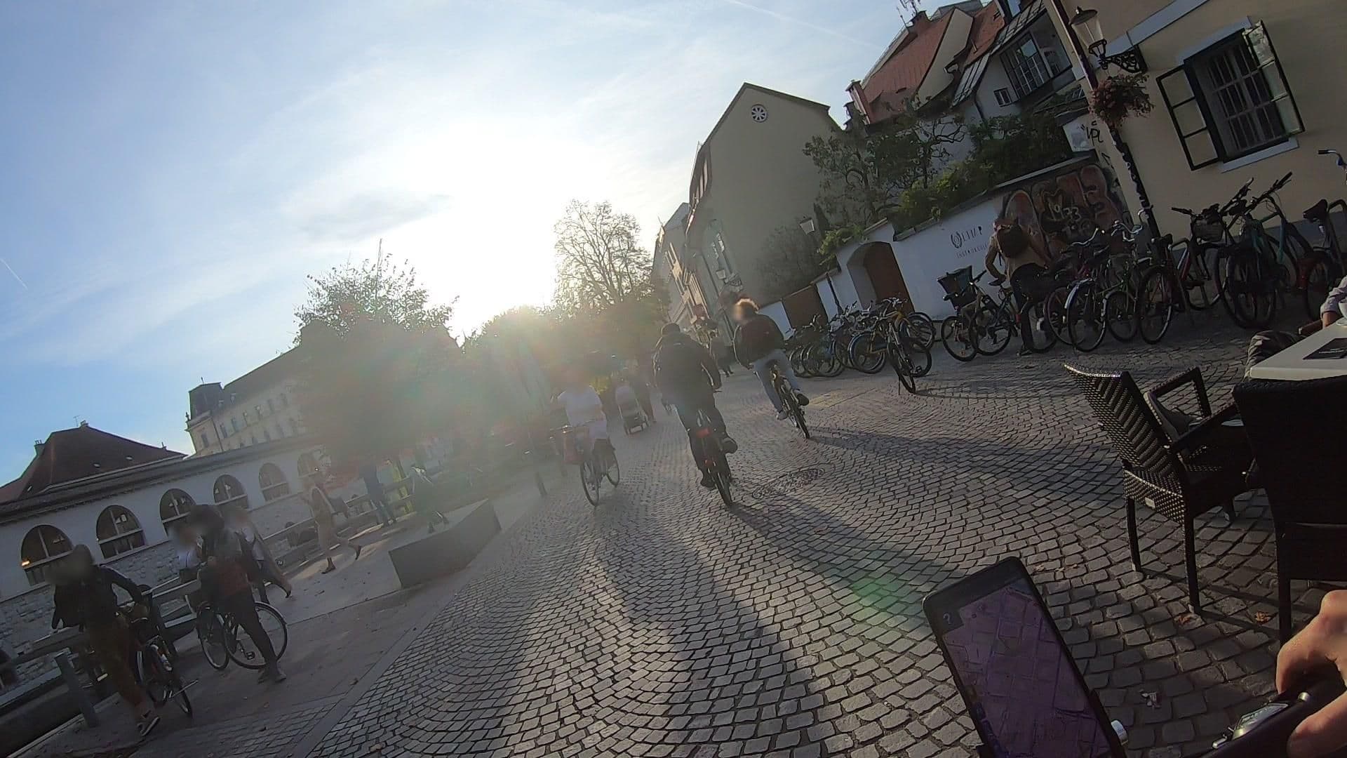 Street view near Petkovšek Rooms, Ljubljana — © vinisa (CC BY-SA · Mapillary)