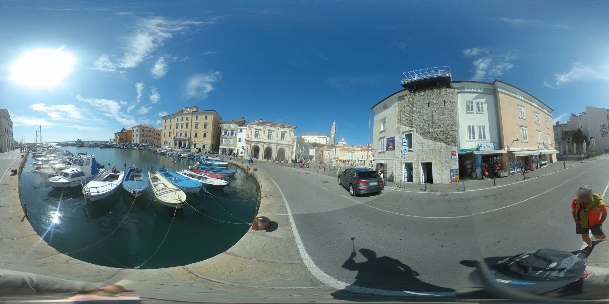 Street view near Hotel Tartini Piran, Piran — © javiersanp (CC BY-SA · Mapillary)