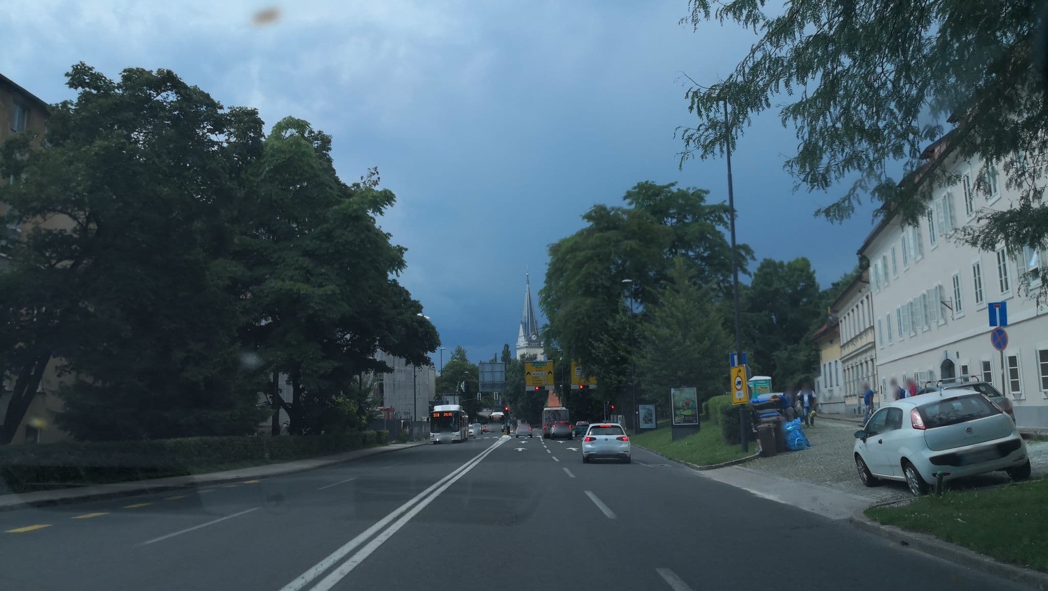 Street view near Hostel Pri Janezu, Ljubljana — © stefanb (CC BY-SA · Mapillary)