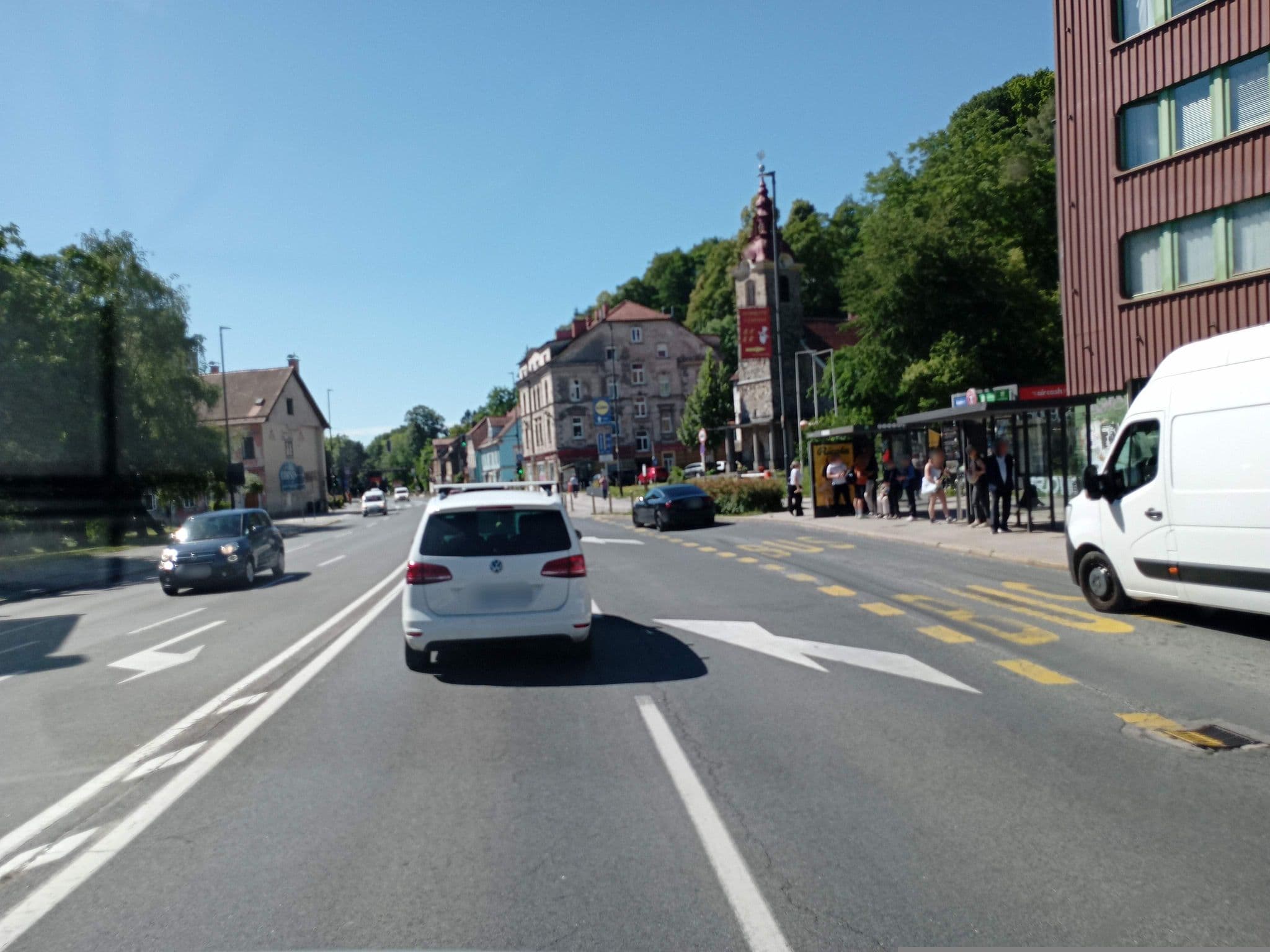 Street view near Apartment Pod velbi, Ljubljana — © atze02 (CC BY-SA · Mapillary)