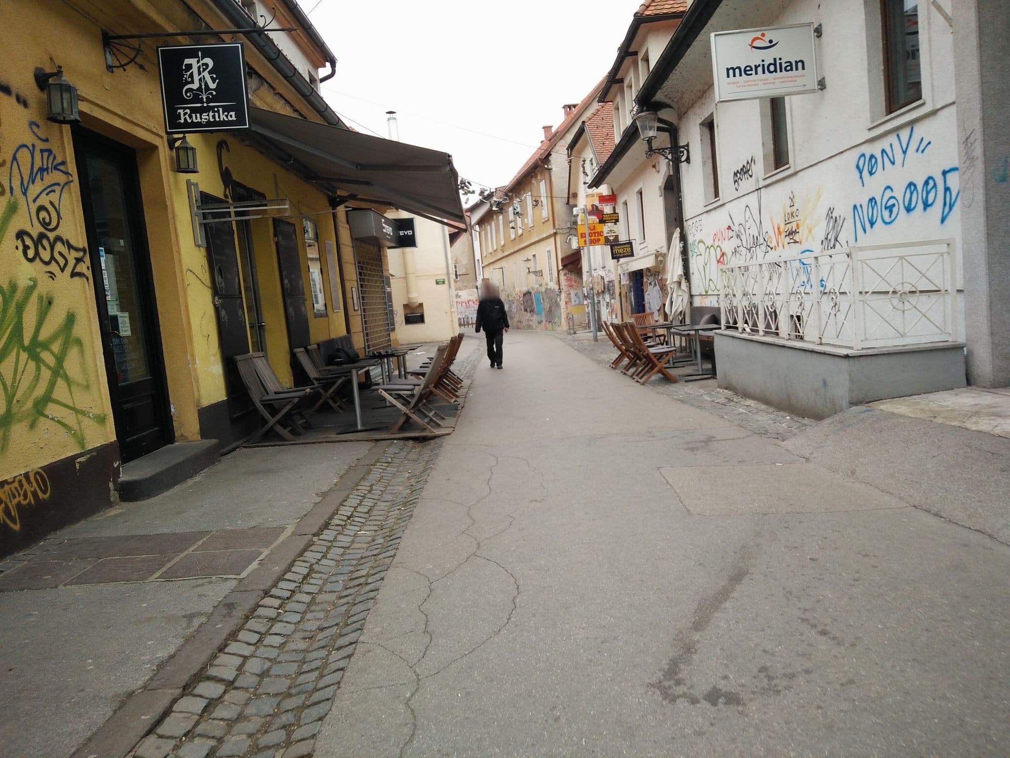 Street view near Bed And Breakfast Sincere 1830, Ljubljana — © map_hard (CC BY-SA · Mapillary)