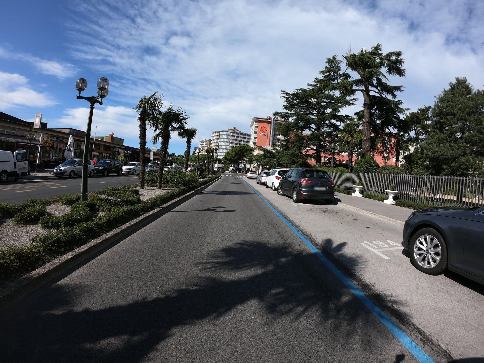 Street view near Kempinski Palace Portoroz, Obala, 45, Portorož — © joostjakob (CC BY-SA · Mapillary)