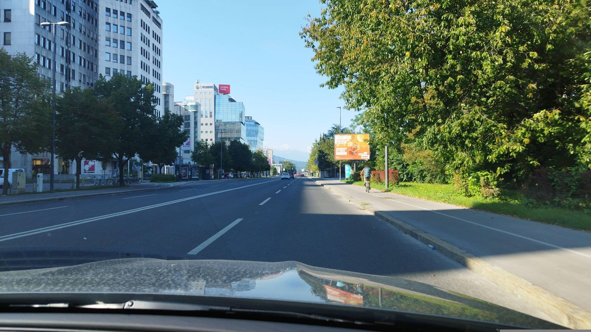 Street view near MS Sparrow Hostel, Ljubljana — © bct (CC BY-SA · Mapillary)