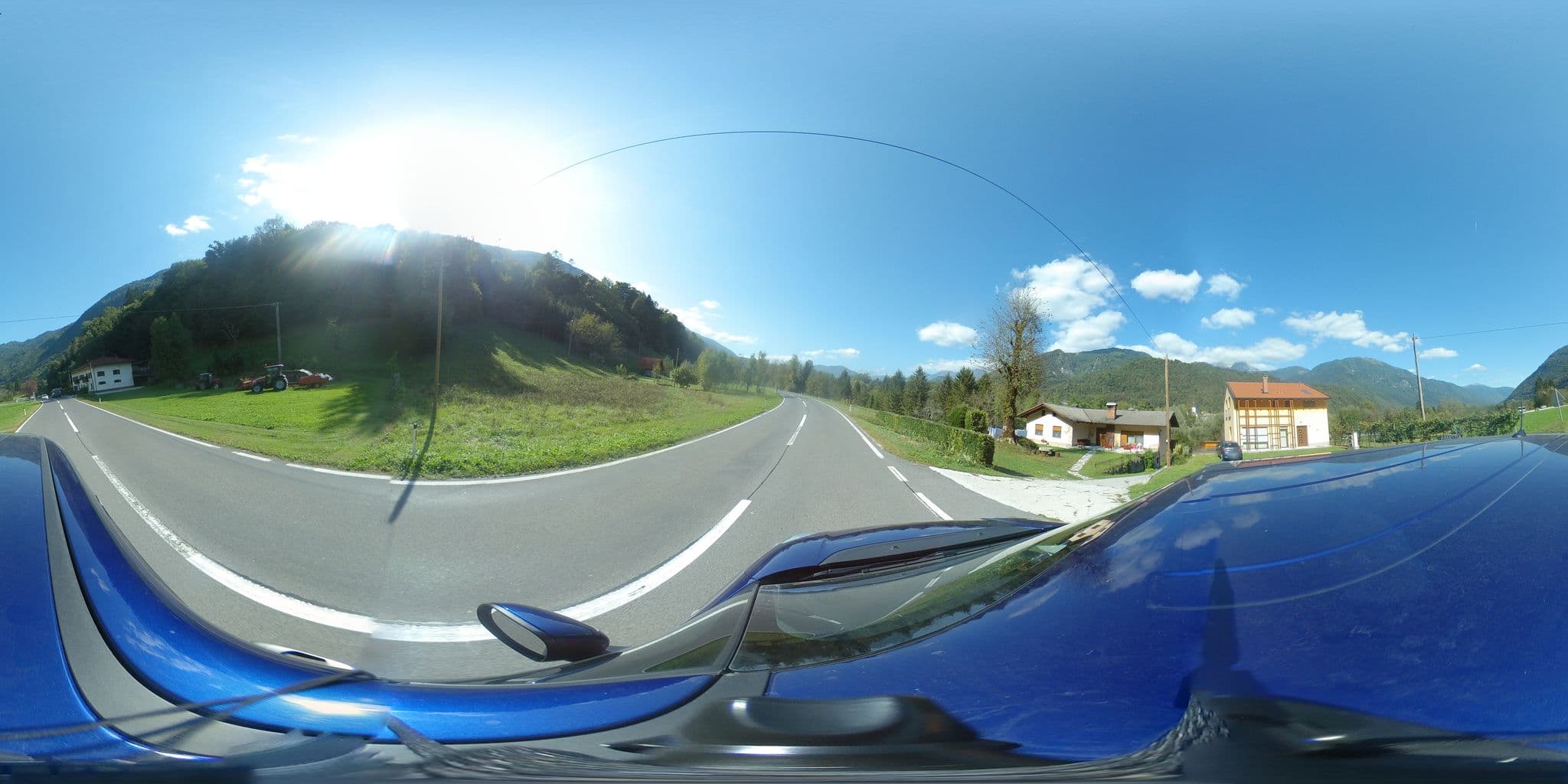 Street view near Apartmaji Maligoj, Kobarid — © javiersanp (CC BY-SA · Mapillary)