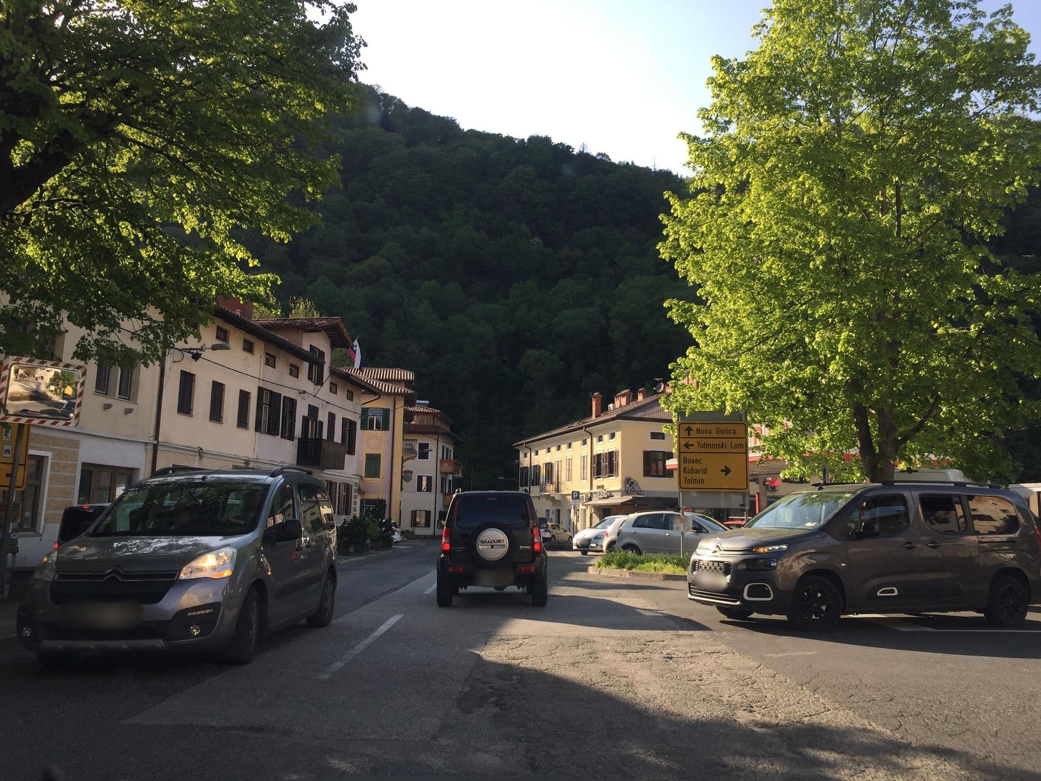 Street view near Sunny Rooms, Tolmin — © igorzo (CC BY-SA · Mapillary)