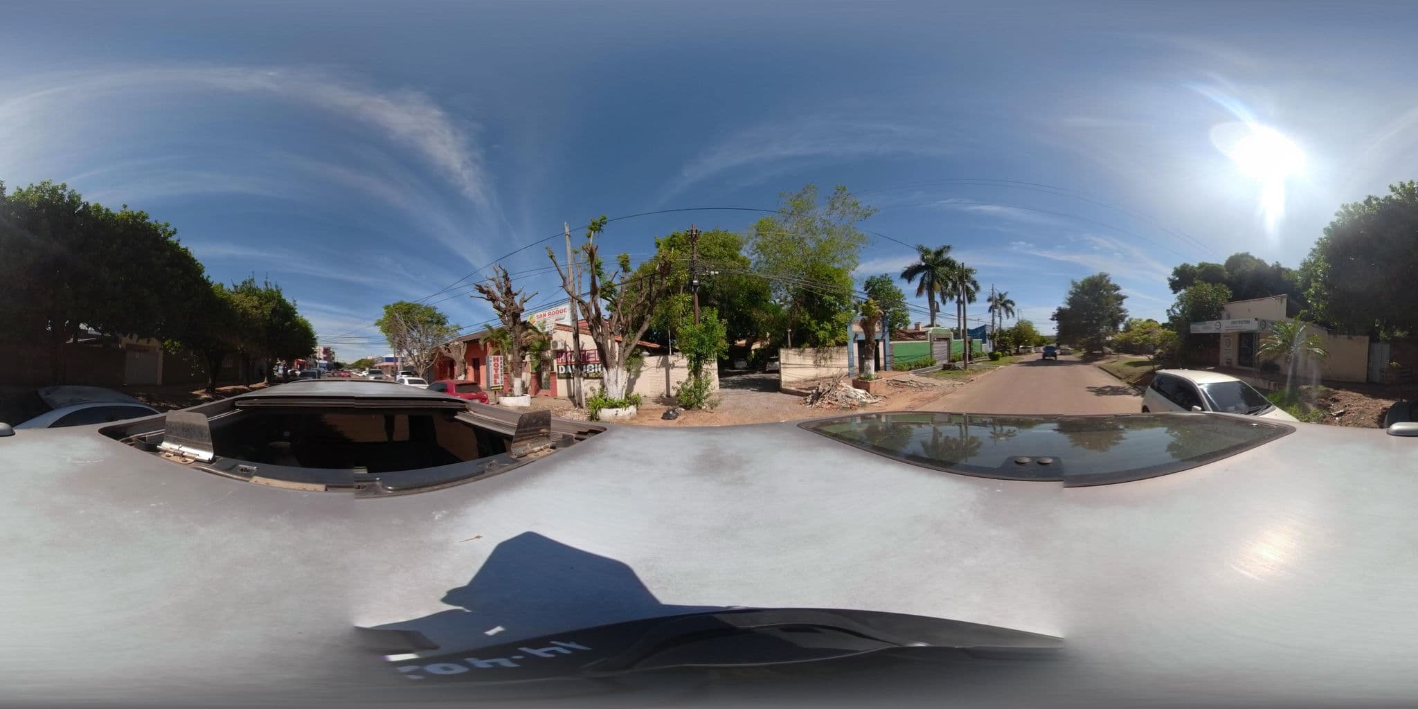 Street view near Hotel Danubio, Coronel Oviedo — © martinclz (CC BY-SA · Mapillary)