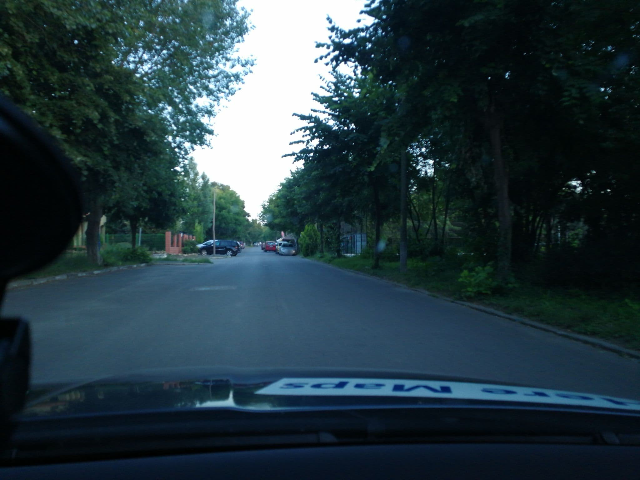 Street view near Cosmos, Eforie Sud