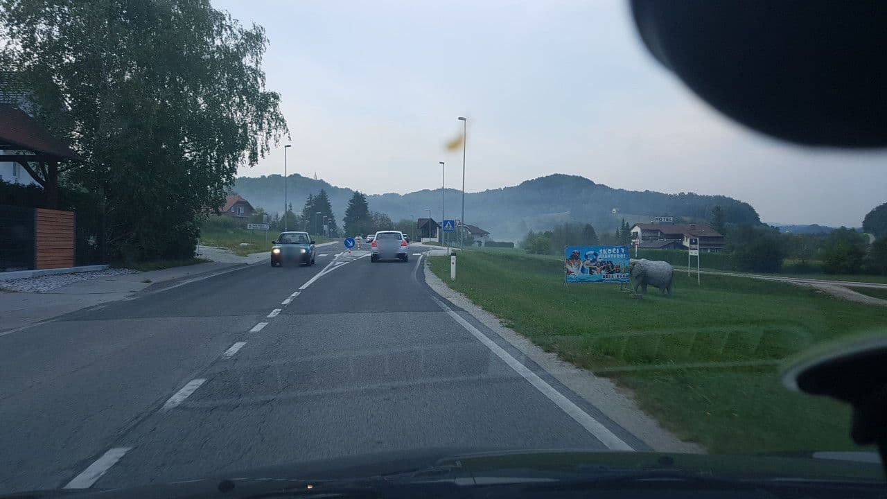 Street view near Gostisce Ciril, Rogaška Slatina — © mik007 (CC BY-SA · Mapillary)
