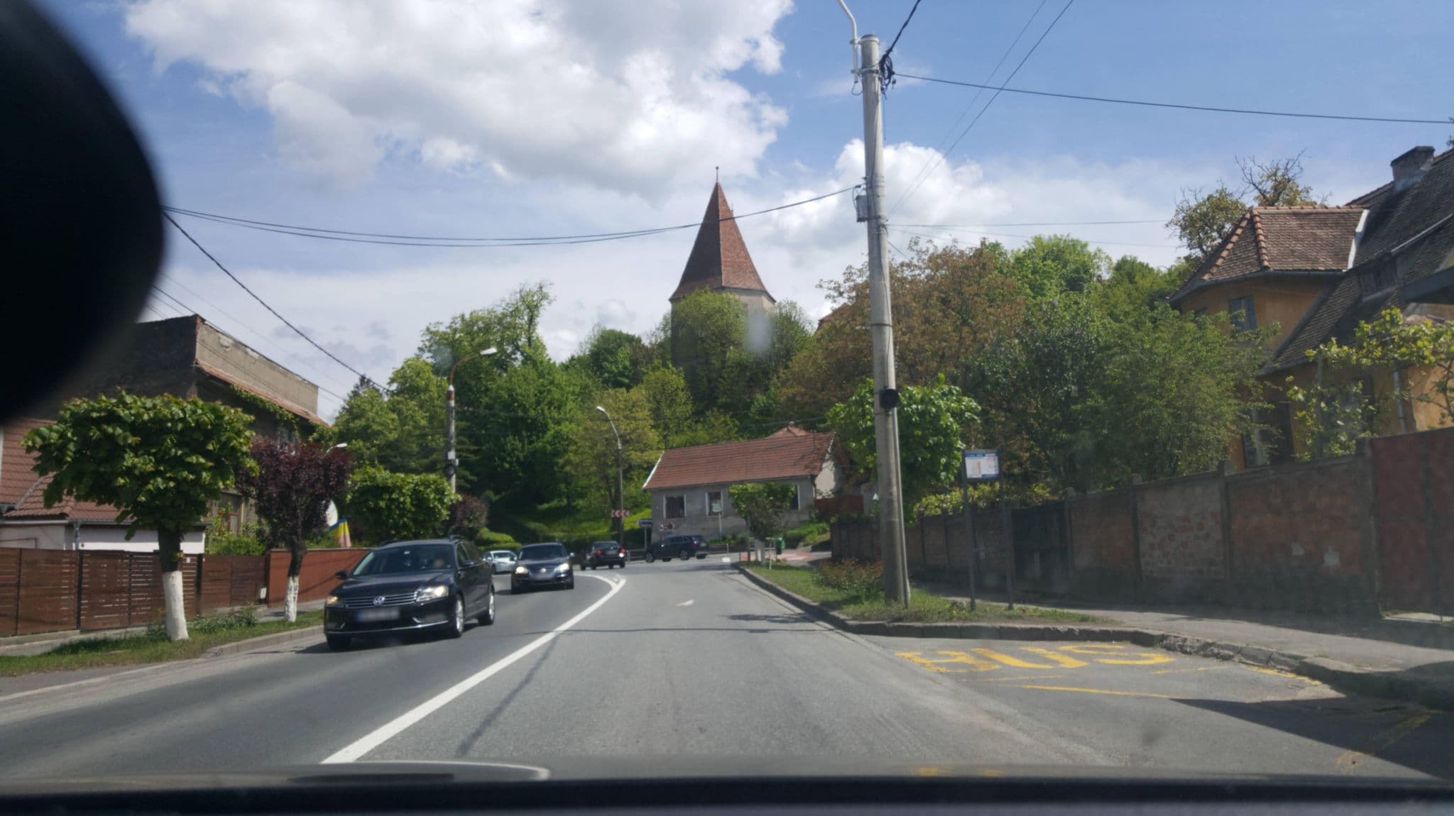 Street view near Korona, Sighișoara — © puky (CC BY-SA · Mapillary)