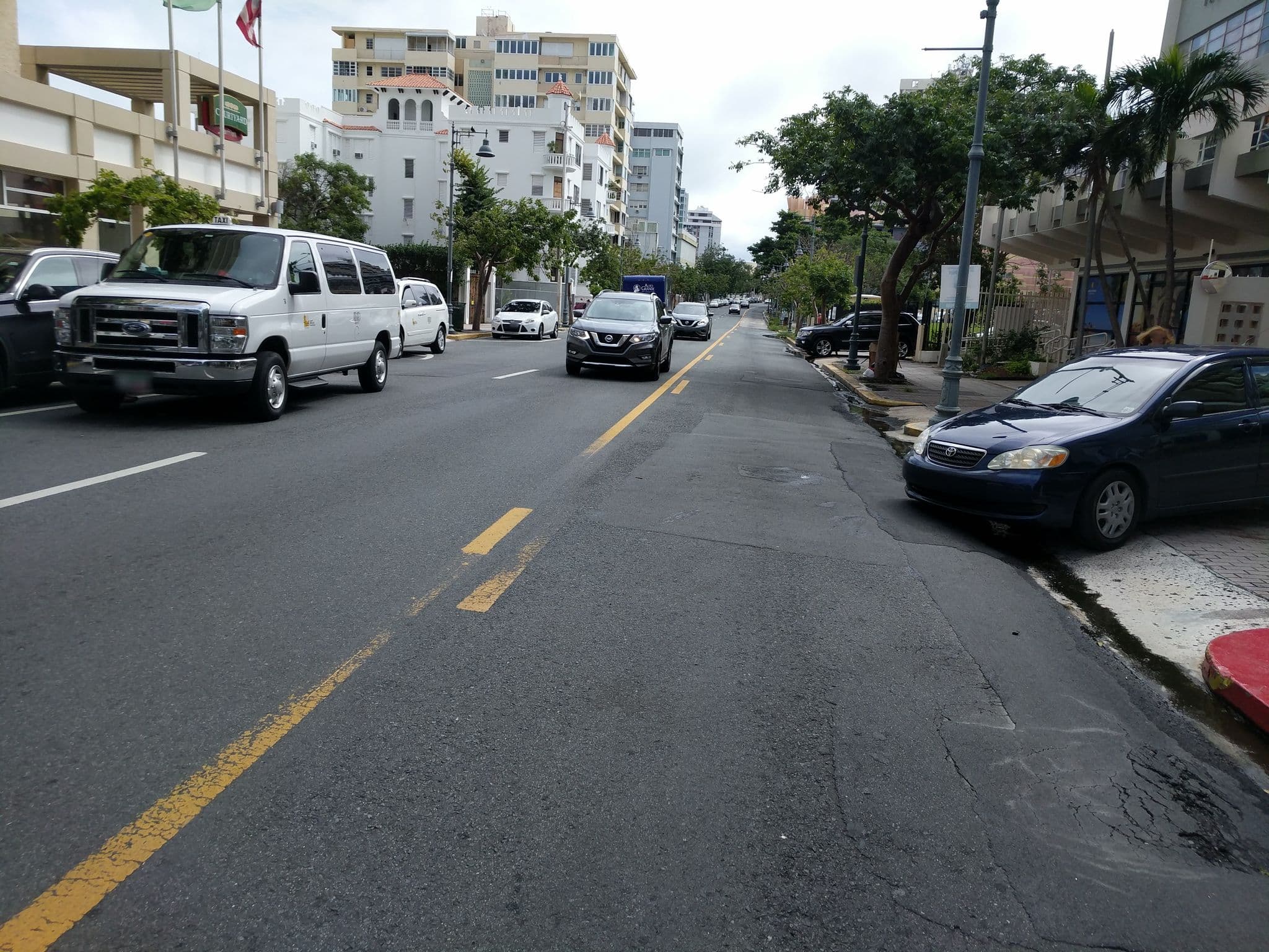 Street view near Courtyard Marriott, San Juan — © daalso (CC BY-SA · Mapillary)
