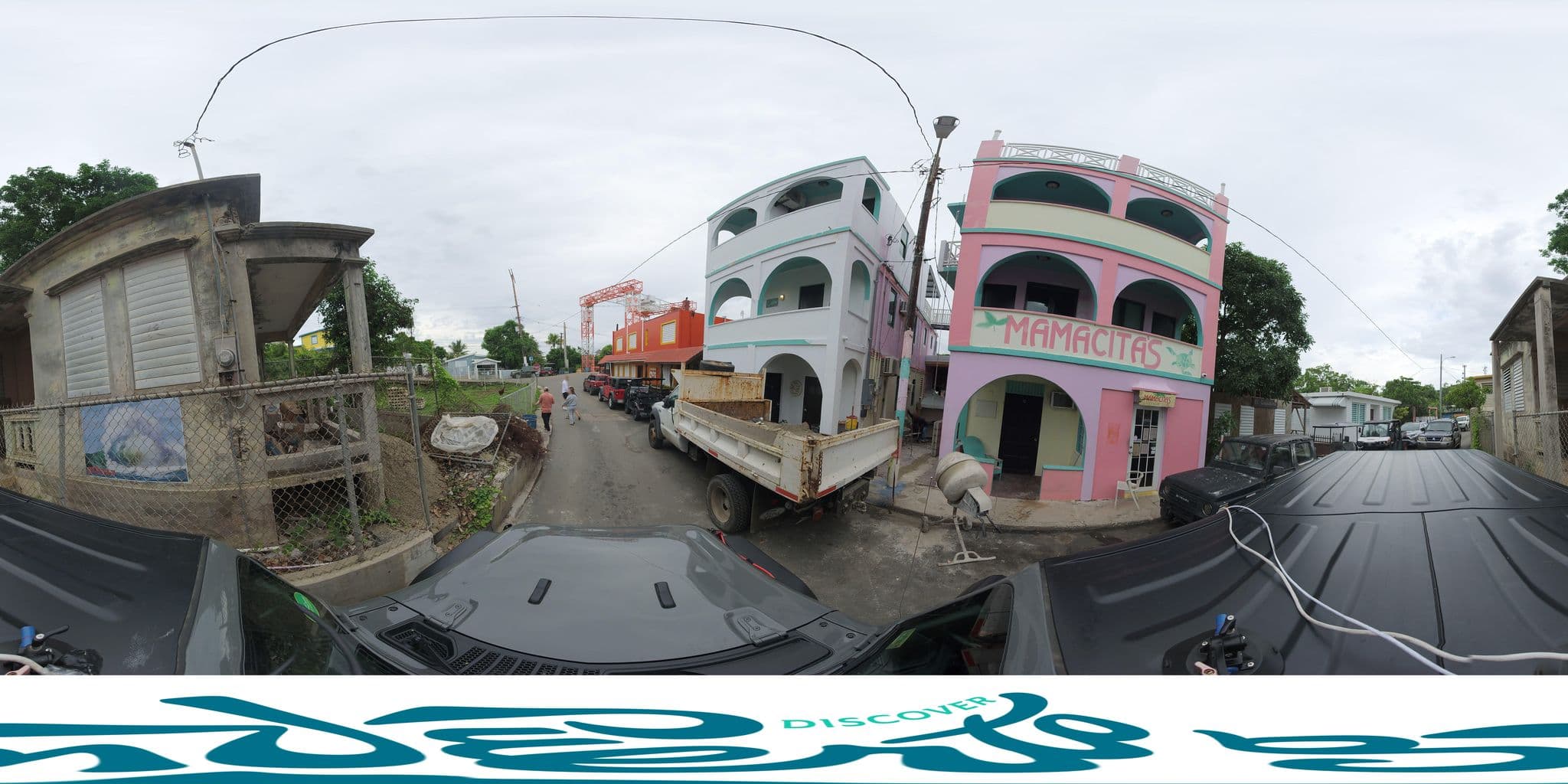 Street view near Mamacita's Guest House, Culebra — © federicodebetto (CC BY-SA · Mapillary)
