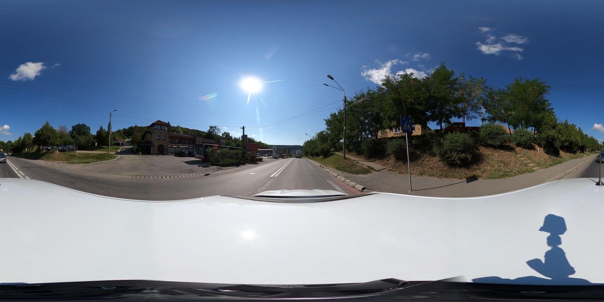 Street view near Transilvania, Sighișoara — © Pill0r360 (CC BY-SA · Mapillary)